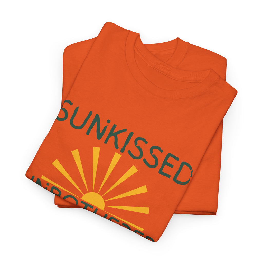 Sunkissed & Unbothered Tee — Summer Sunset Graphic T-Shirt