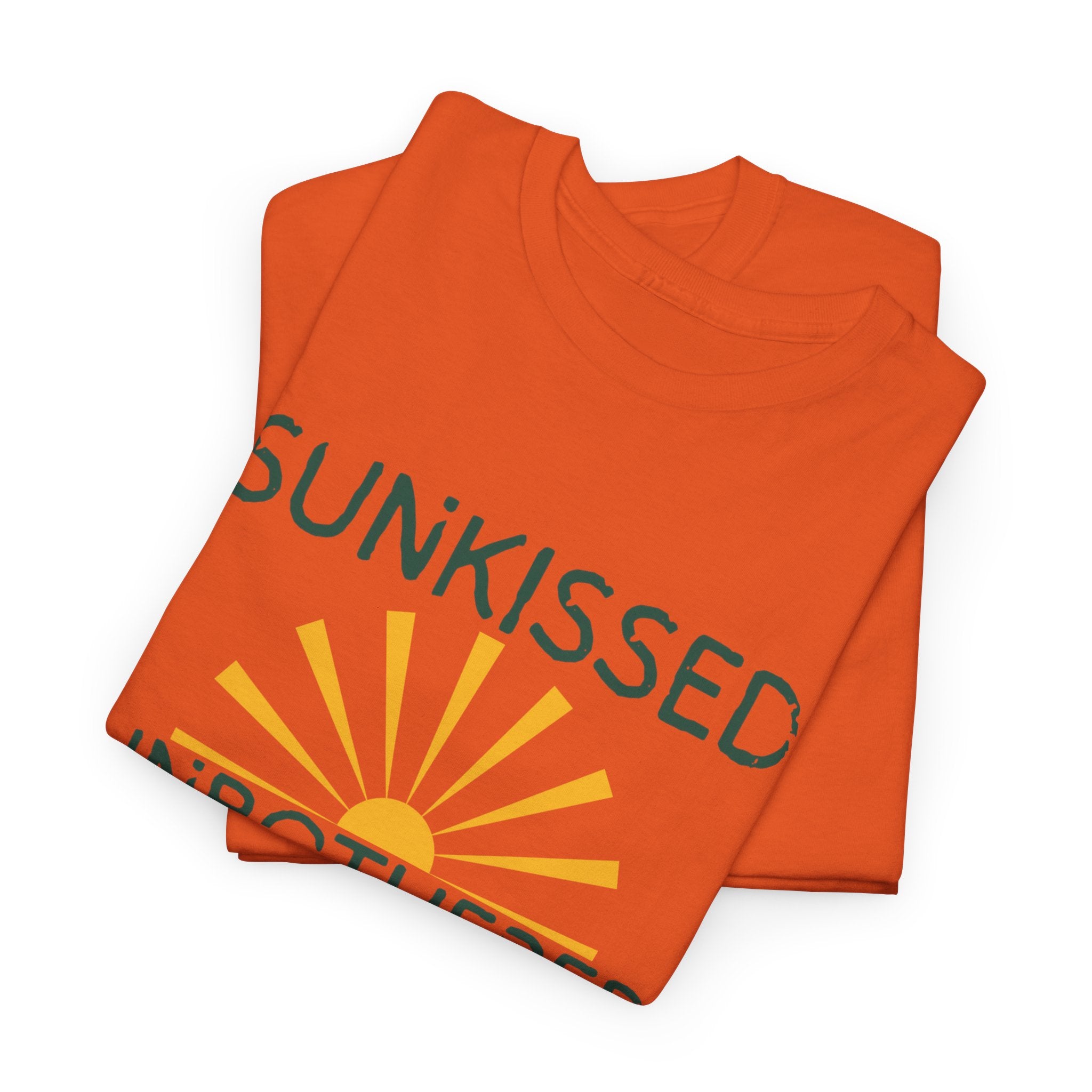 Sunkissed & Unbothered Tee — Summer Sunset Graphic T-Shirt