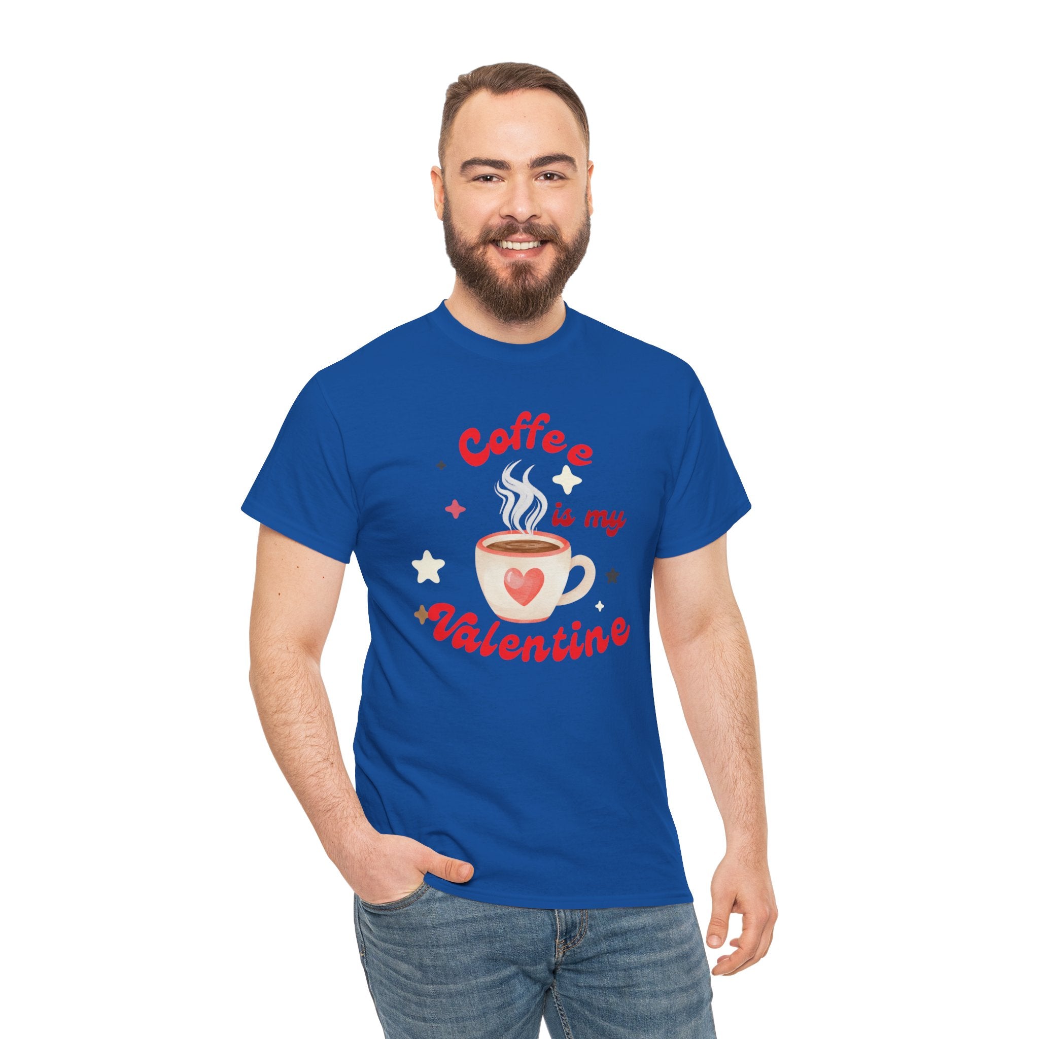 Coffee Is My Valentine Tee — Cute Valentine’s Day Coffee Shirt