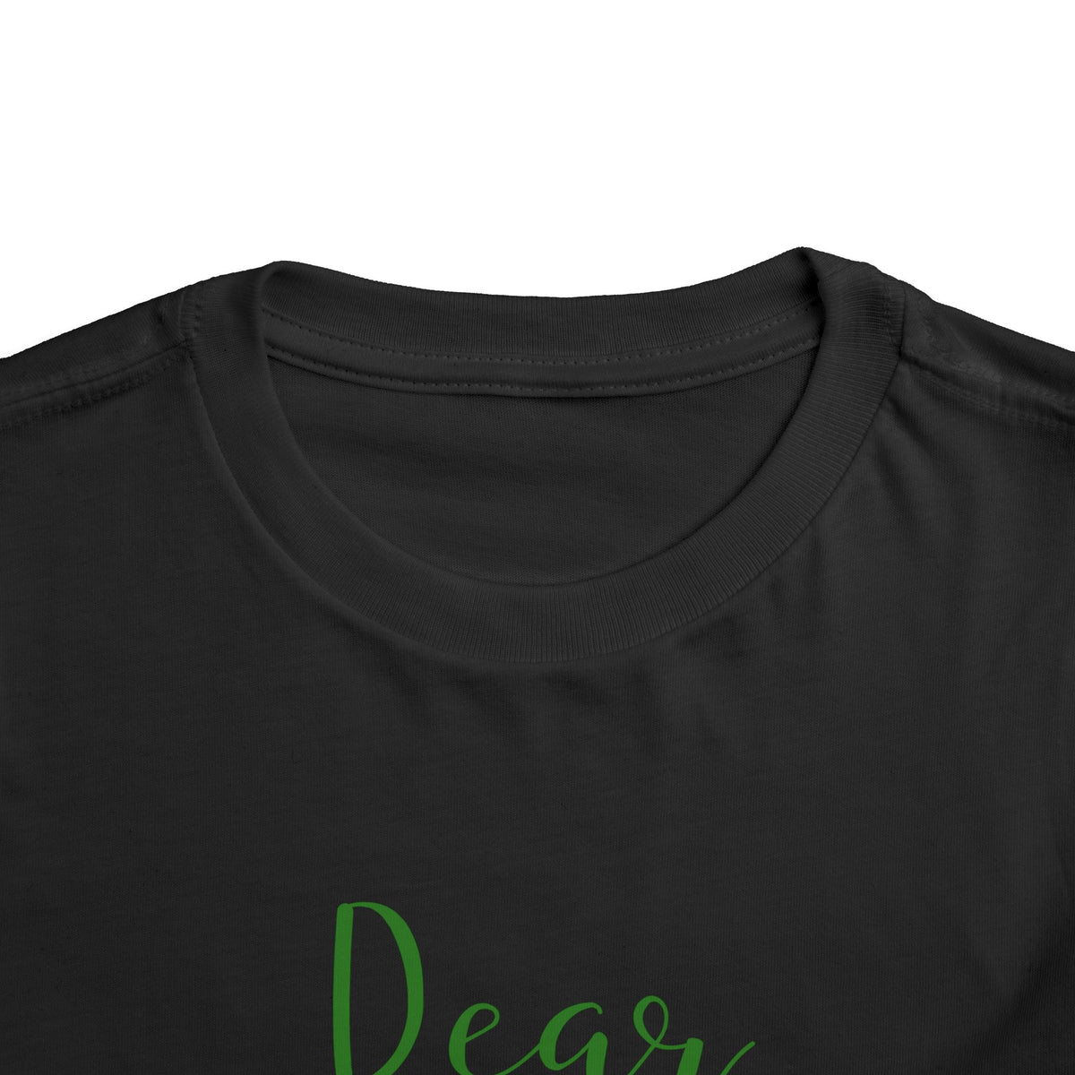 Dear Santa Stop Snitching to My Parents Christmas Toddler Short Sleeve Tee