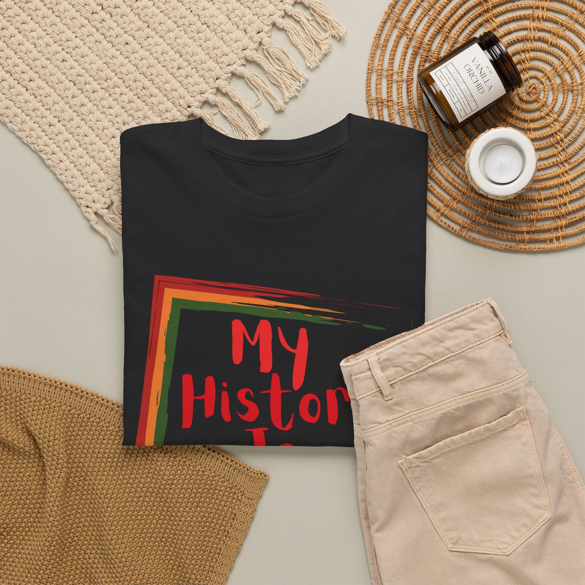 My History Is Strong T-Shirt — Empowerment Statement Tee
