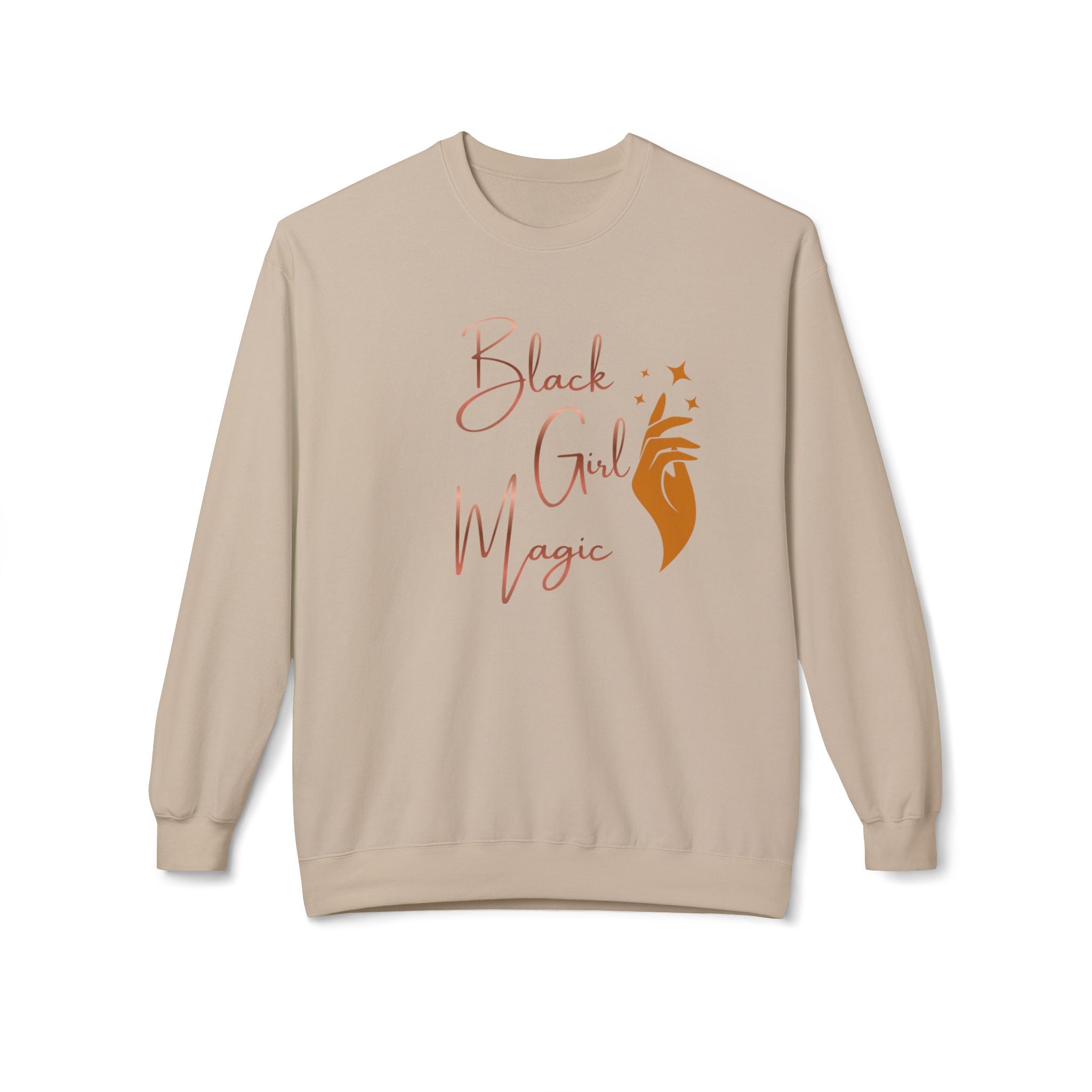 Black Girl Magic Sweatshirt – Empowerment Crewneck for Women