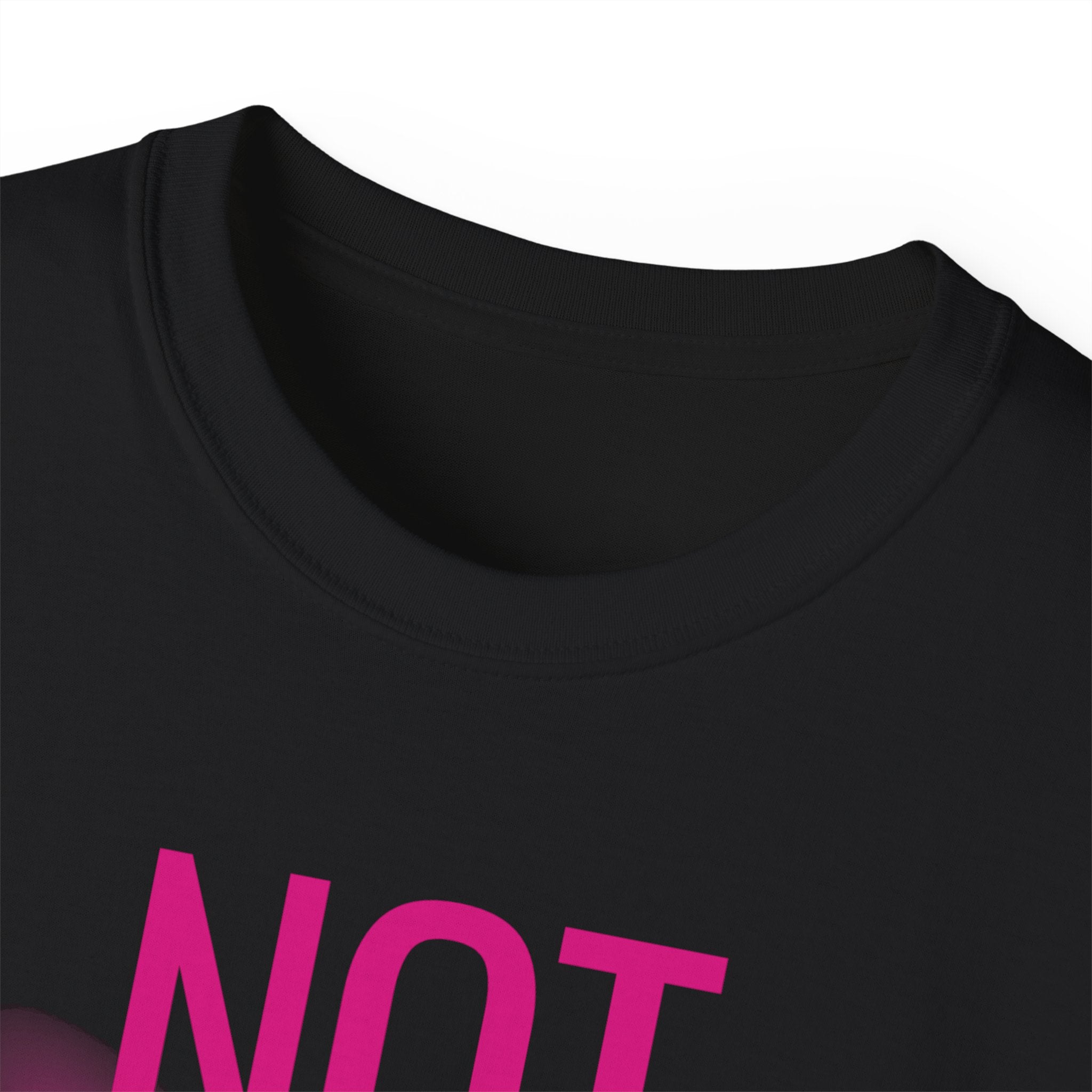 Not Today Cancer T-Shirt — Inspirational Cancer Awareness Tee with Pink Ribbon