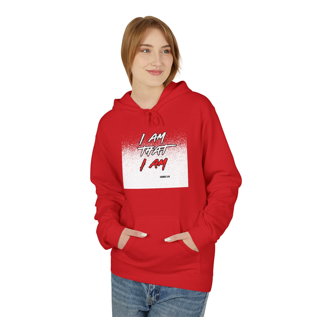 Hoodie — 'Lazy Today, Lady Tomorrow' Minimal Script Hoodie (White)