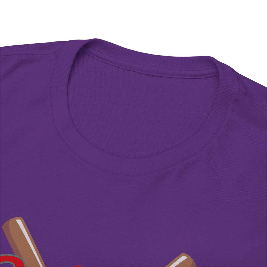 Softball Mom T‑Shirt — Retro Crossed Bats & Ball Tee for Proud Moms