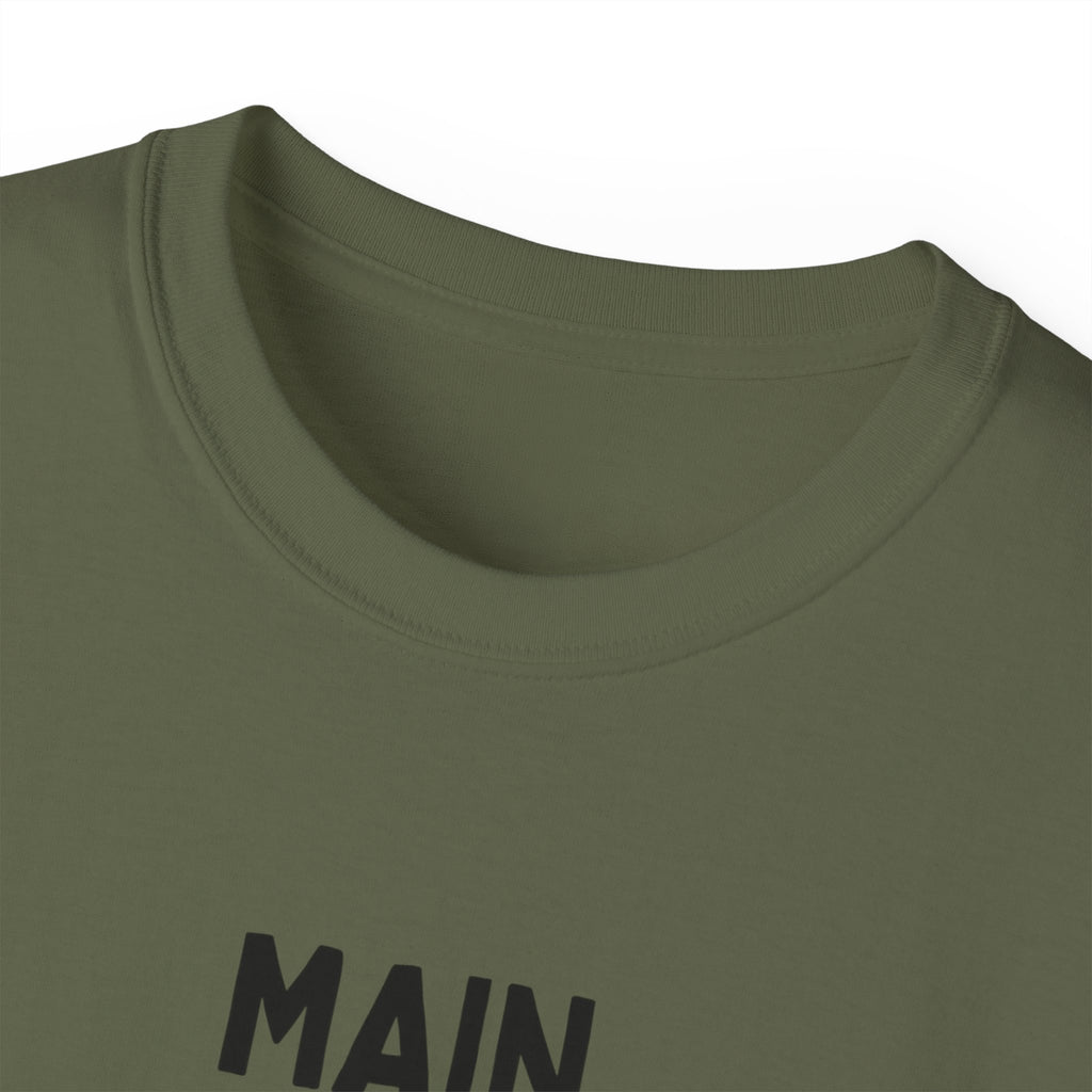 Main Character Energy Tee — "Match Me" Graphic Cotton Shirt