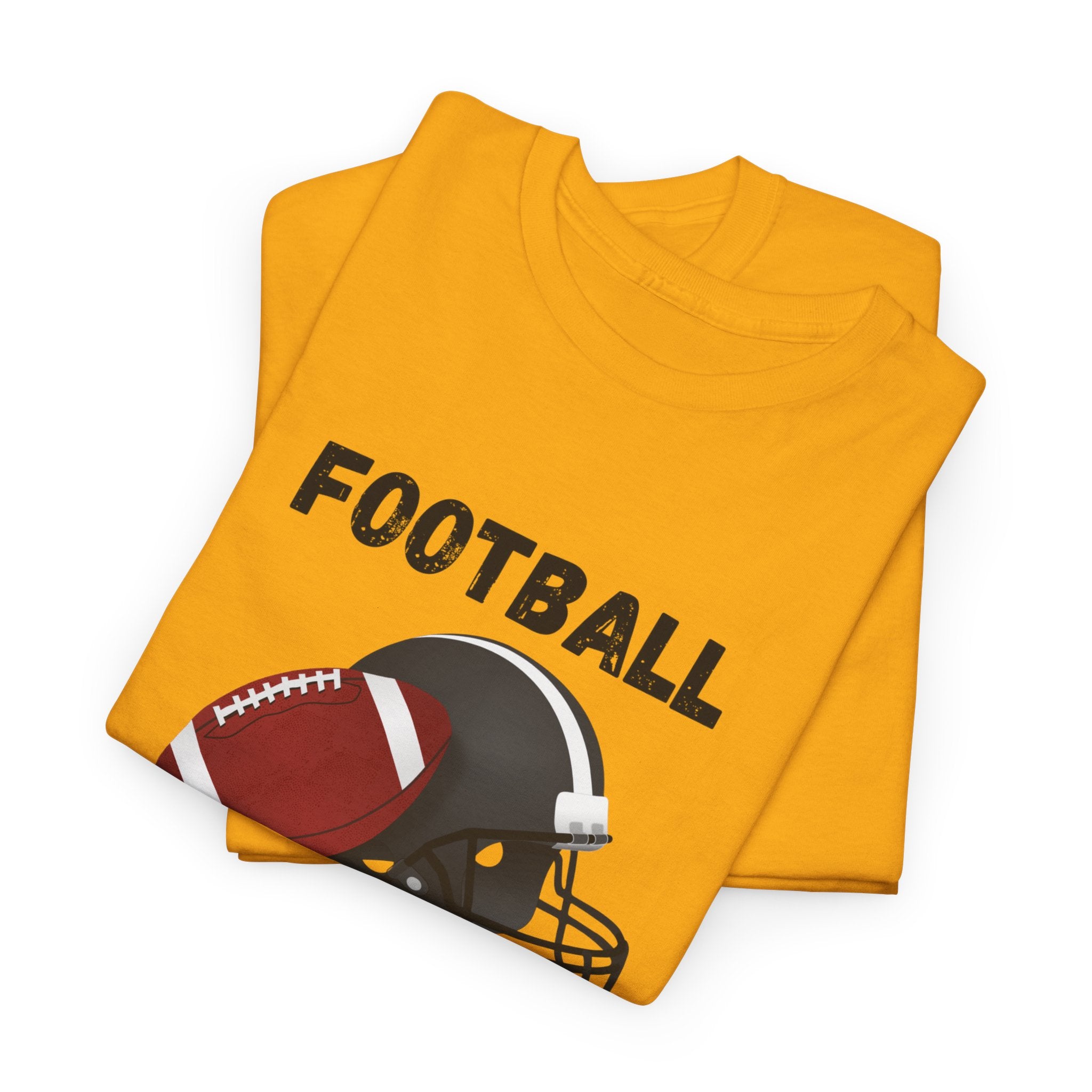 Football Dad T-Shirt — Classic Football & Helmet Tee for Proud Dads
