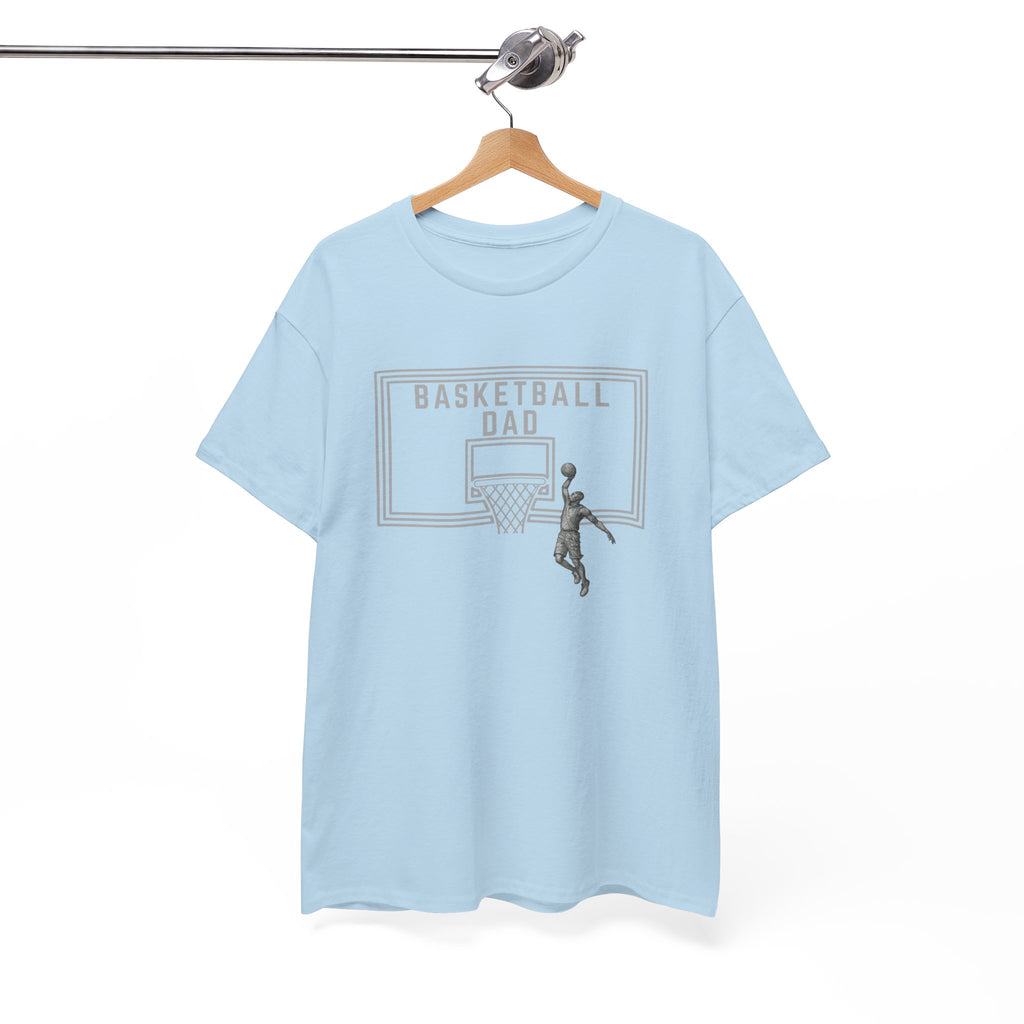 Basketball Dad T-Shirt — Basketball Hoop Graphic Tee for Proud Fathers