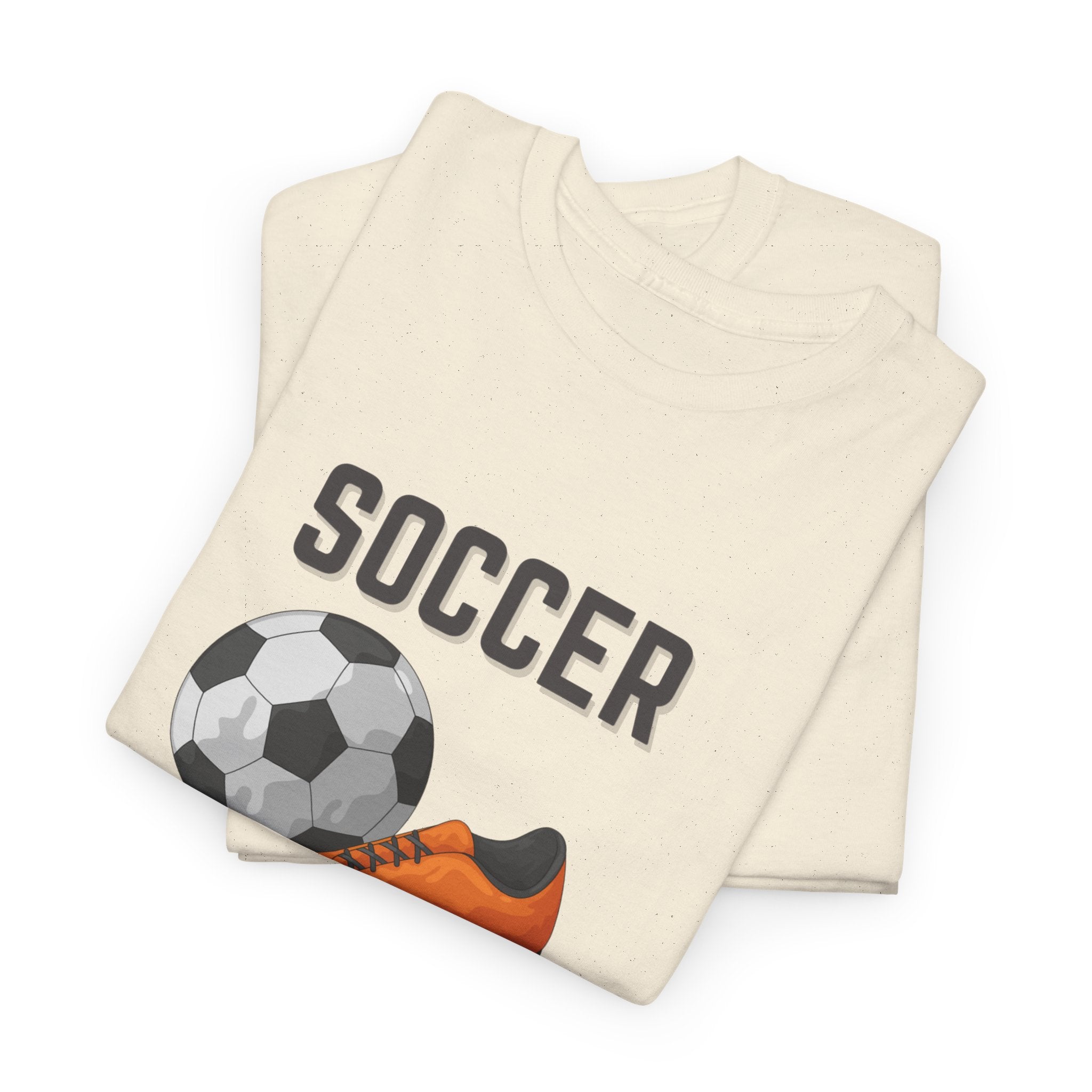 Soccer Dad T-Shirt – Graphic Soccer Ball & Cleat Tee, Father’s Day Gift