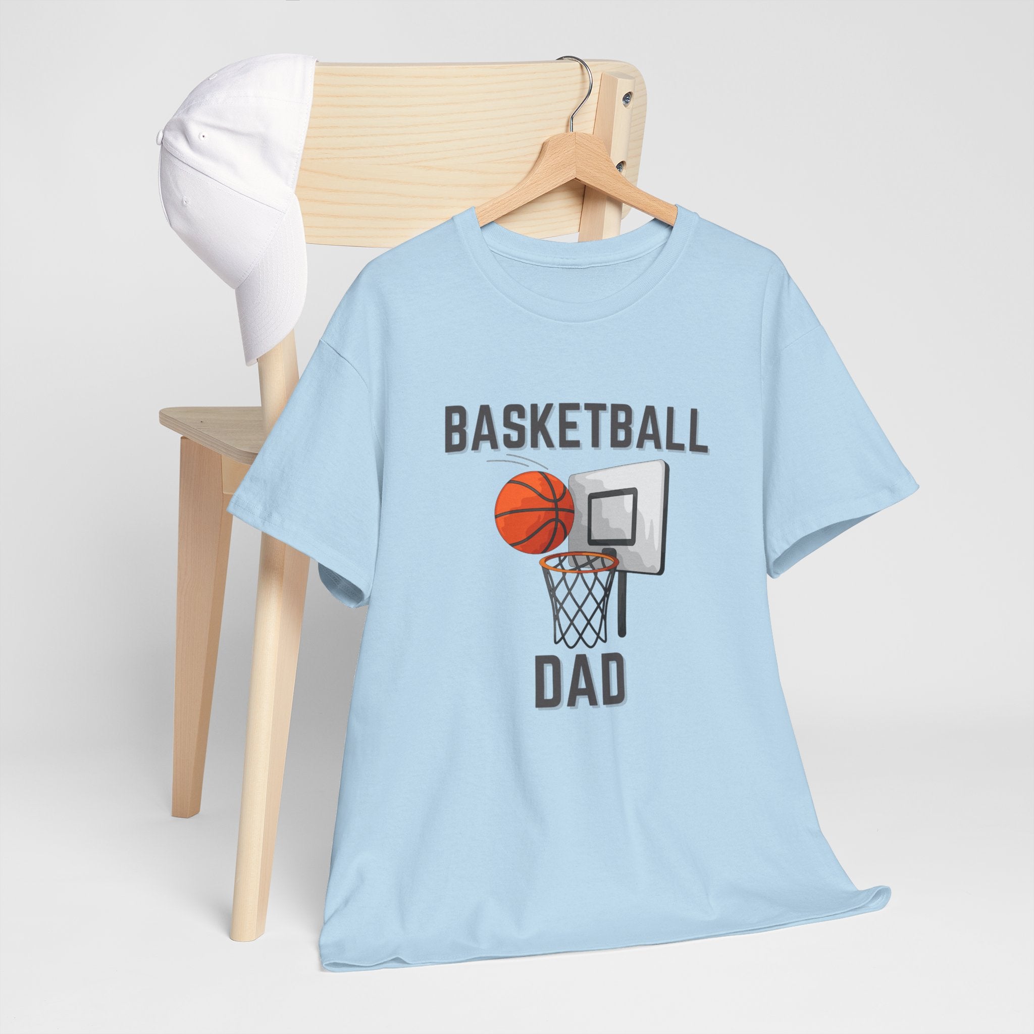 Basketball Dad T-Shirt — Dad Gift, Basketball Coach & Game Day Tee