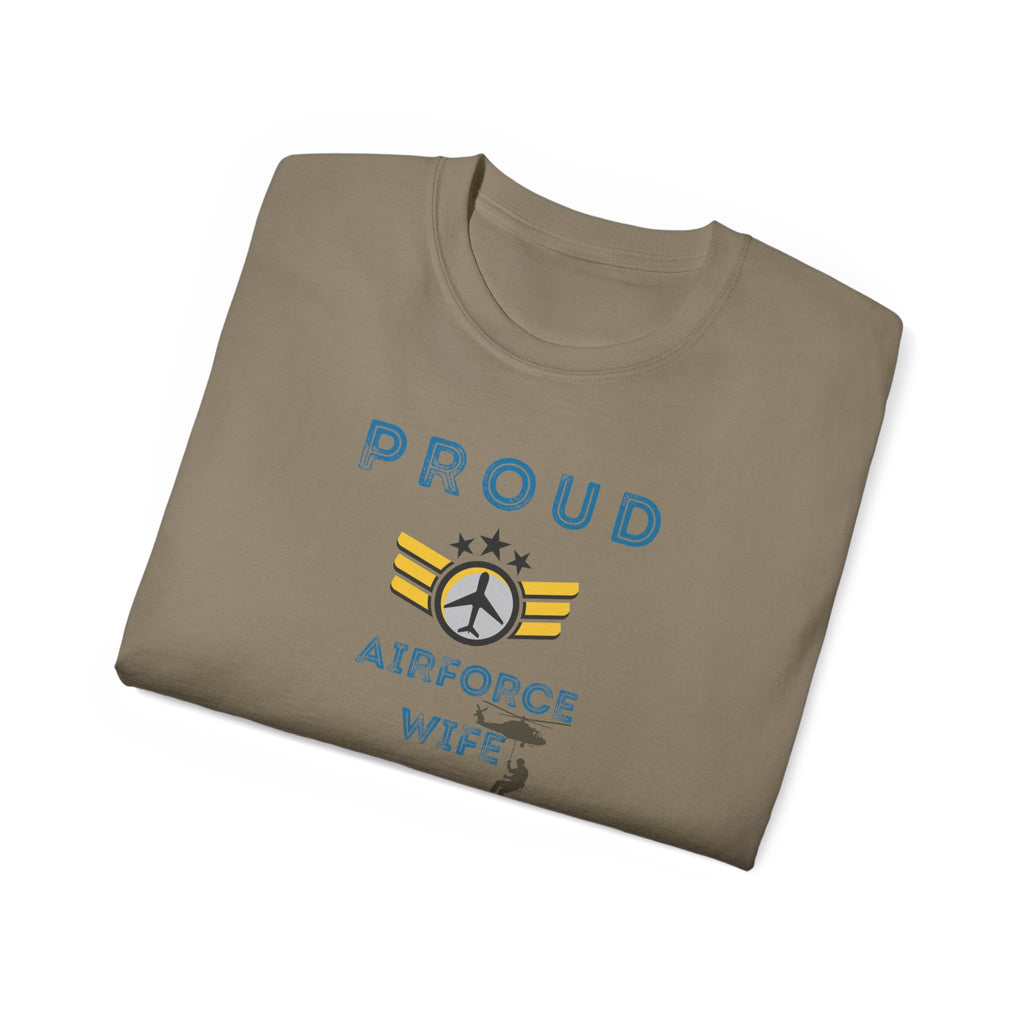 Proud Air Force Wife T-Shirt — Military Spouse Tee