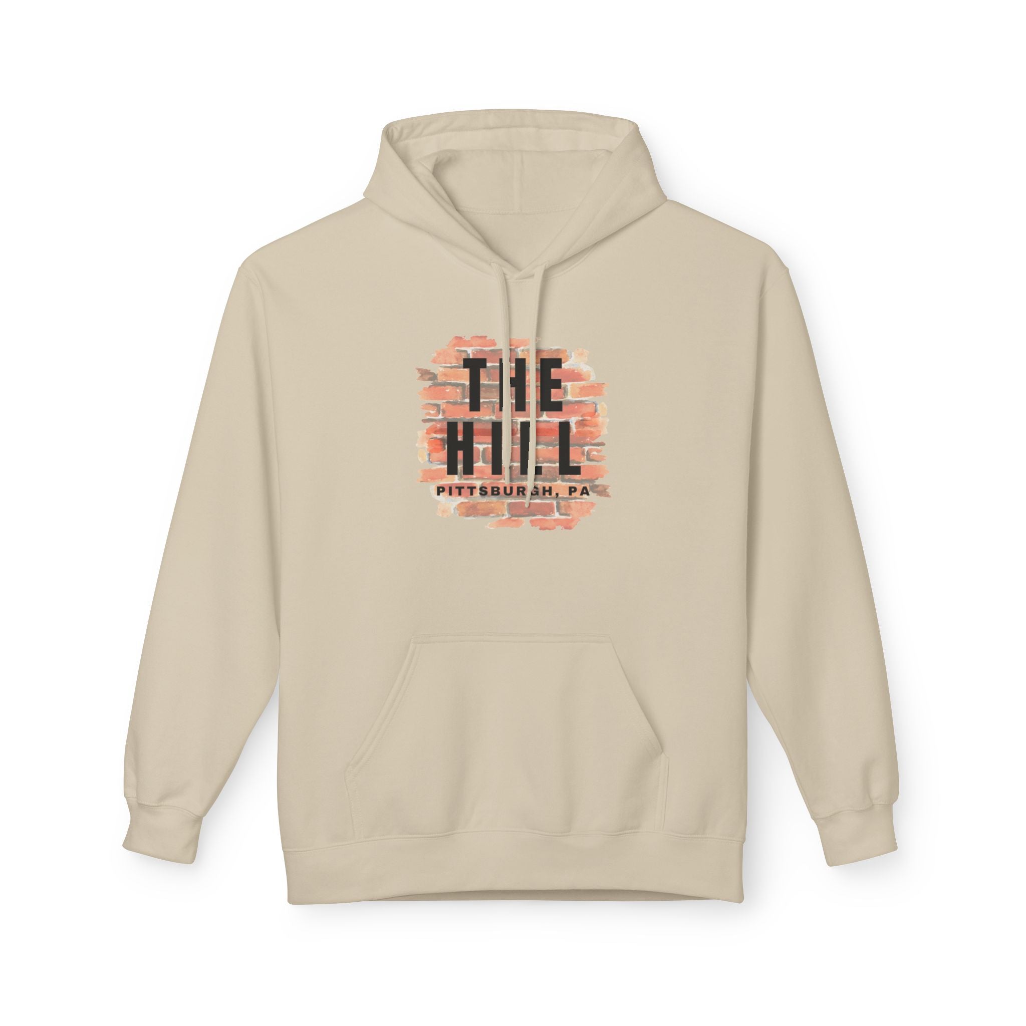 The Hill Brick Wall Hoodie – Retro 'Da Hill' Graphic Pullover