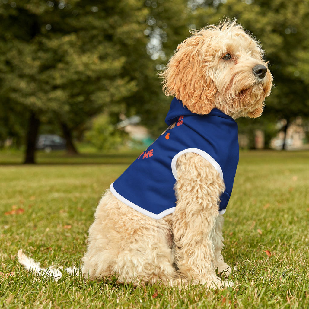 Pet Hoodie - "Tail Wags If You Pet Me" Cute Puppy Dog Hoodie for Small Dogs