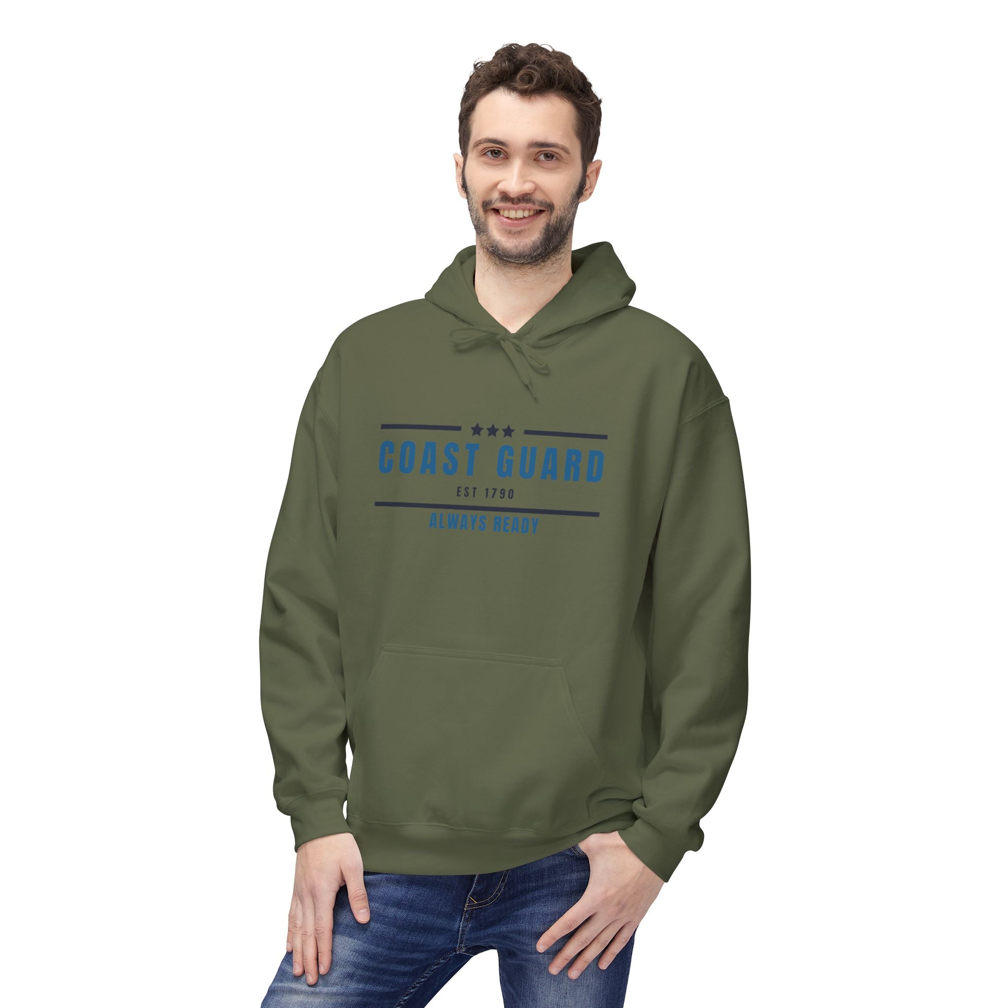 Coast Guard Always Ready Hoodie — U.S. Coast Guard Pride Pullover