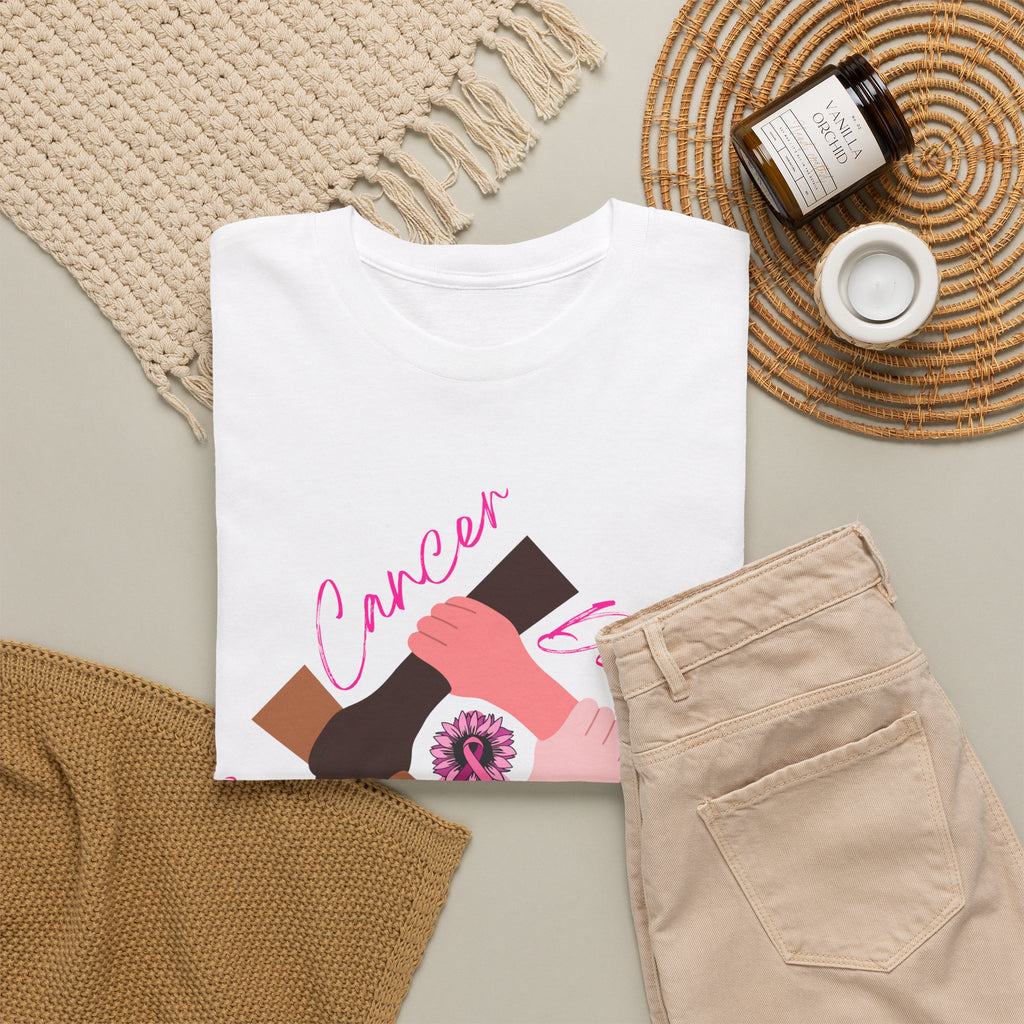 Cancer Support Awareness T-Shirt — "Cancer Doesn't See Color"