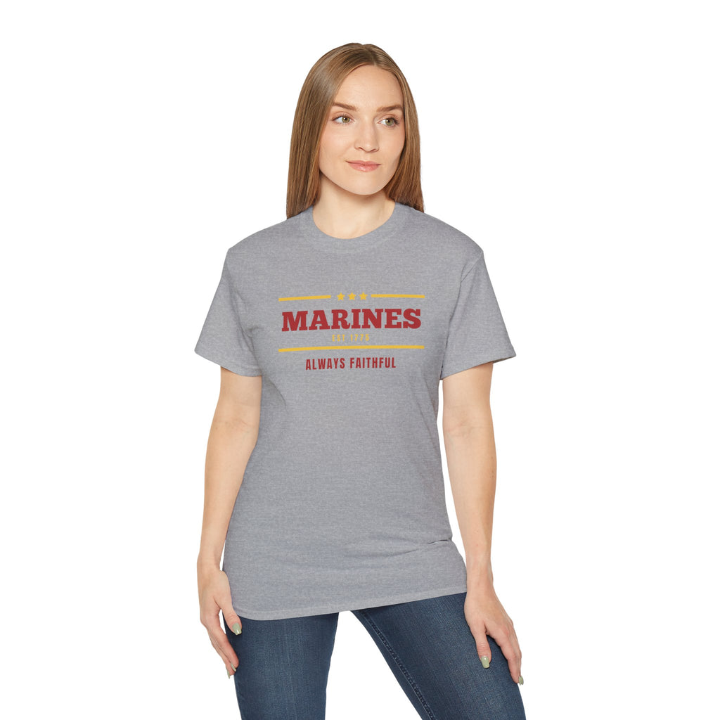 Marines "Always Faithful" Cotton Tee