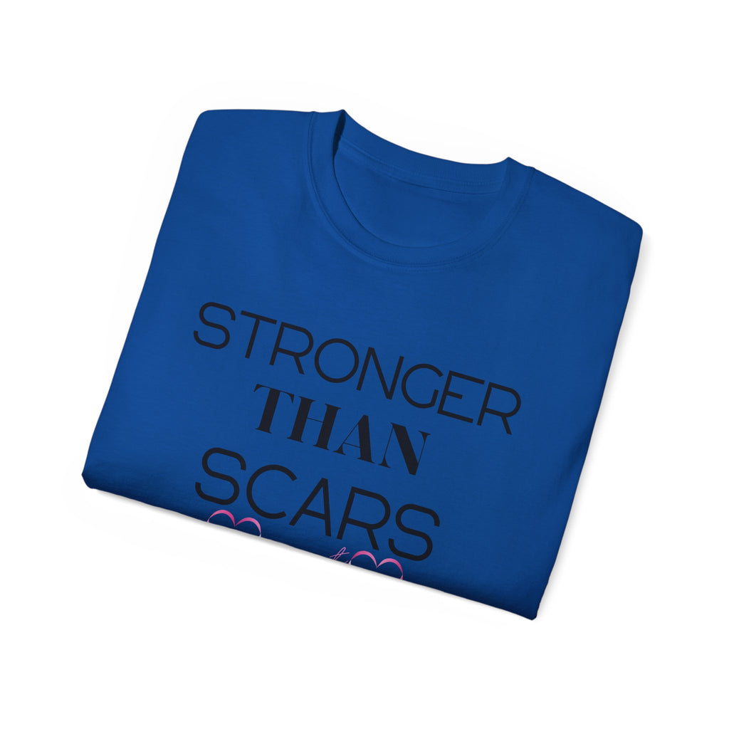 Stronger Than Scars Tee — Inspirational Recovery T‑Shirt