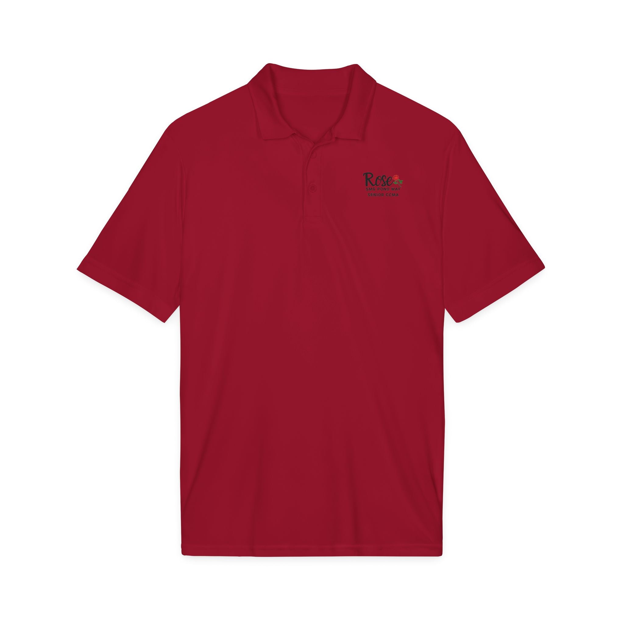 Rose Logo Polo with a Rose