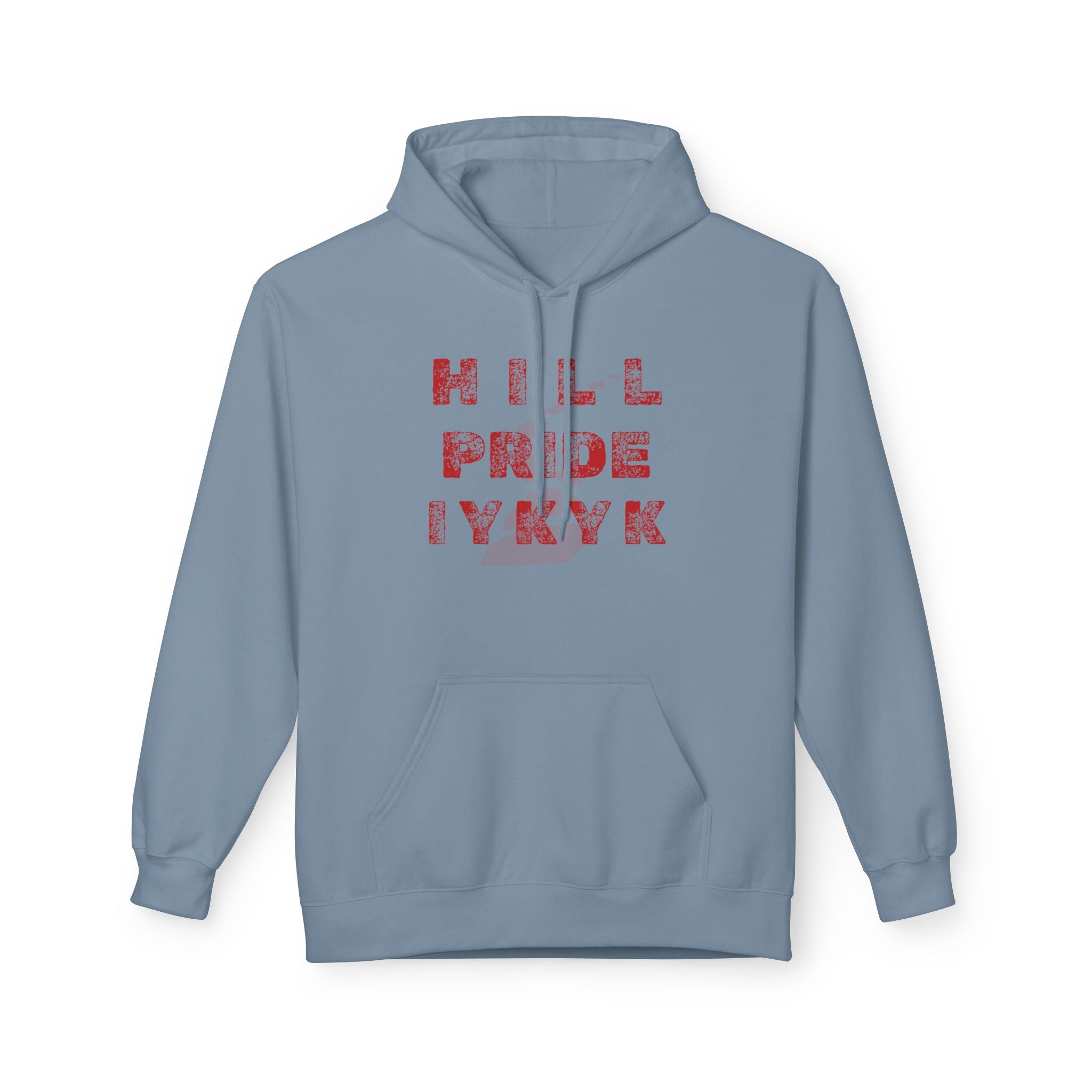 HILL PRIDE IYKYK Cobblestone Road Hoodie Streetwear
