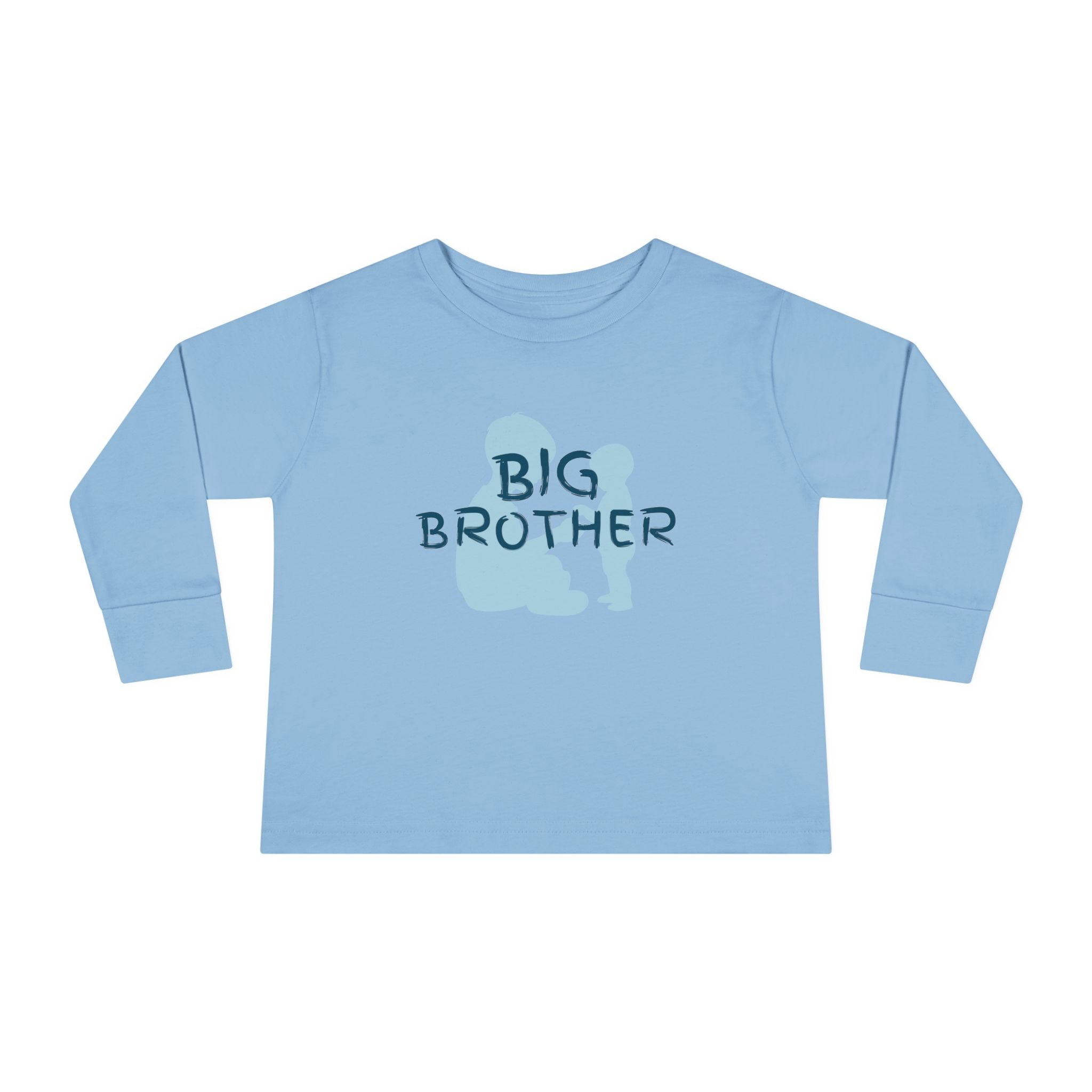 Big Bro Toddler Long Sleeve Tee — Cute Sibling Announcement Shirt