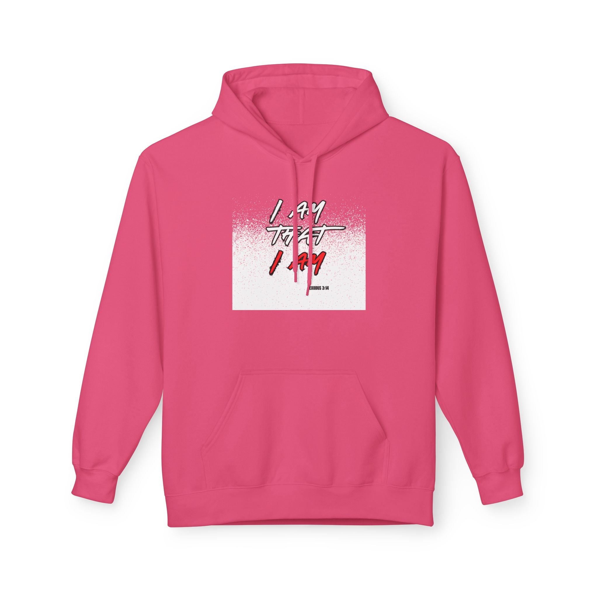 Hoodie — 'Lazy Today, Lady Tomorrow' Minimal Script Hoodie (White)