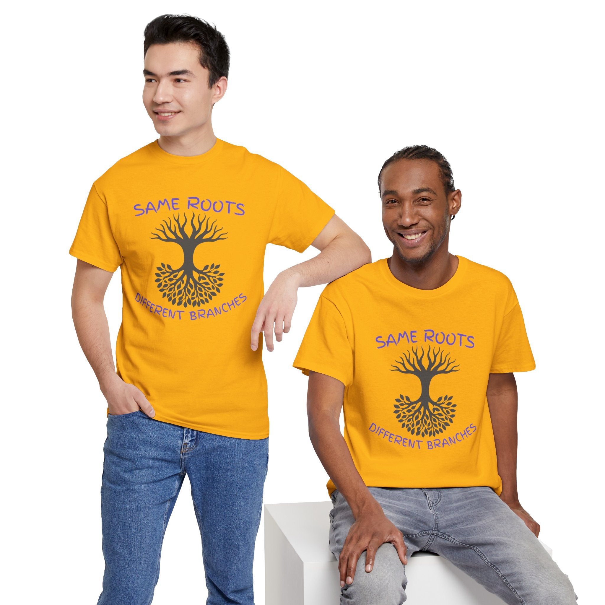 Different But Always Family T-Shirt — Matching Family Quote Tee