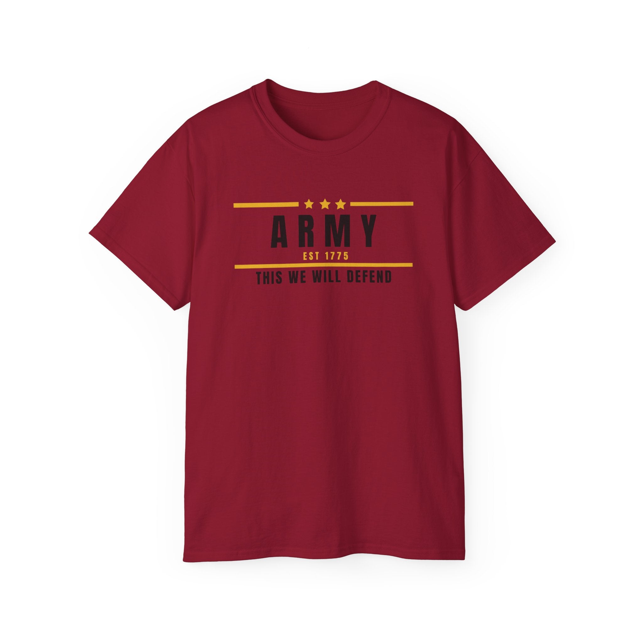 Army This We Will Defend Tee — Patriotic Military Cotton T-Shirt