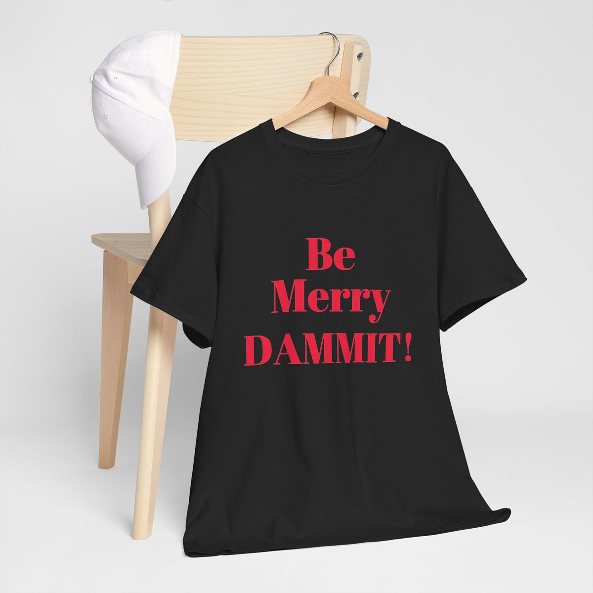 Be Merry DAMMIT! Funny Christmas T-Shirt