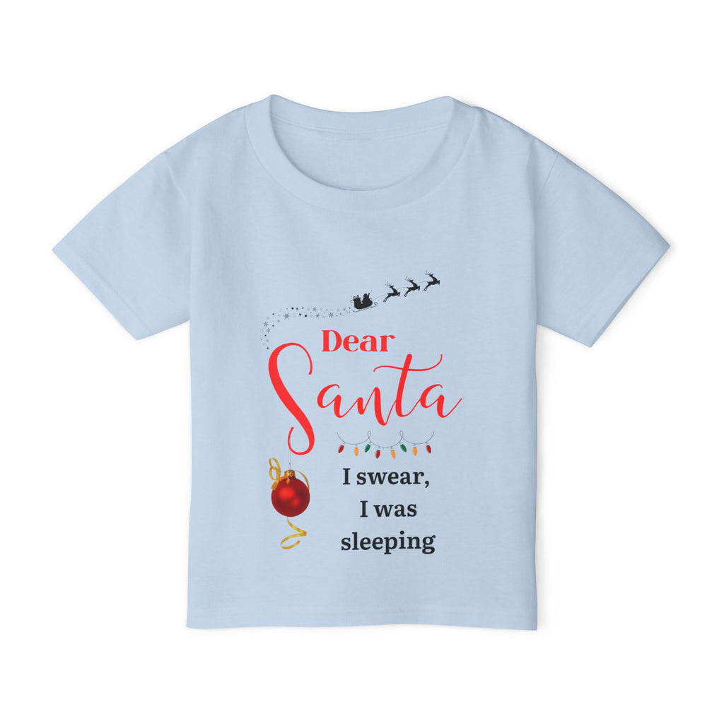 Dear Santa, I swear I was...Toddler T-Shirt, Christmas Kids Tee, Holiday Gift, Cute Toddler Outfit, Festive Family Party Shirt