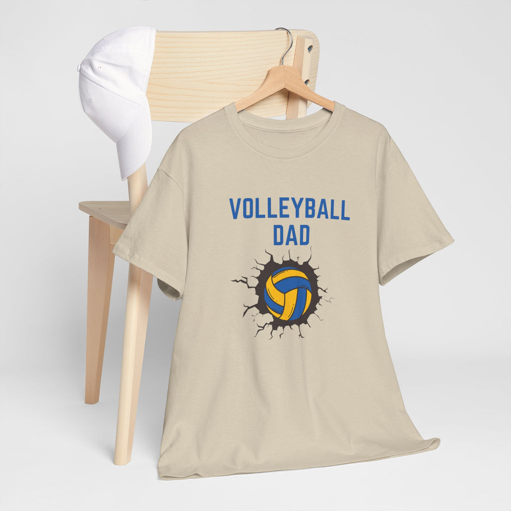 Volleyball Dad T-Shirt — Dad Gift, Volleyball Player Support Tee