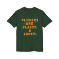 St. Patrick's Day 'Clovers Are Classy & Lucky' T-Shirt