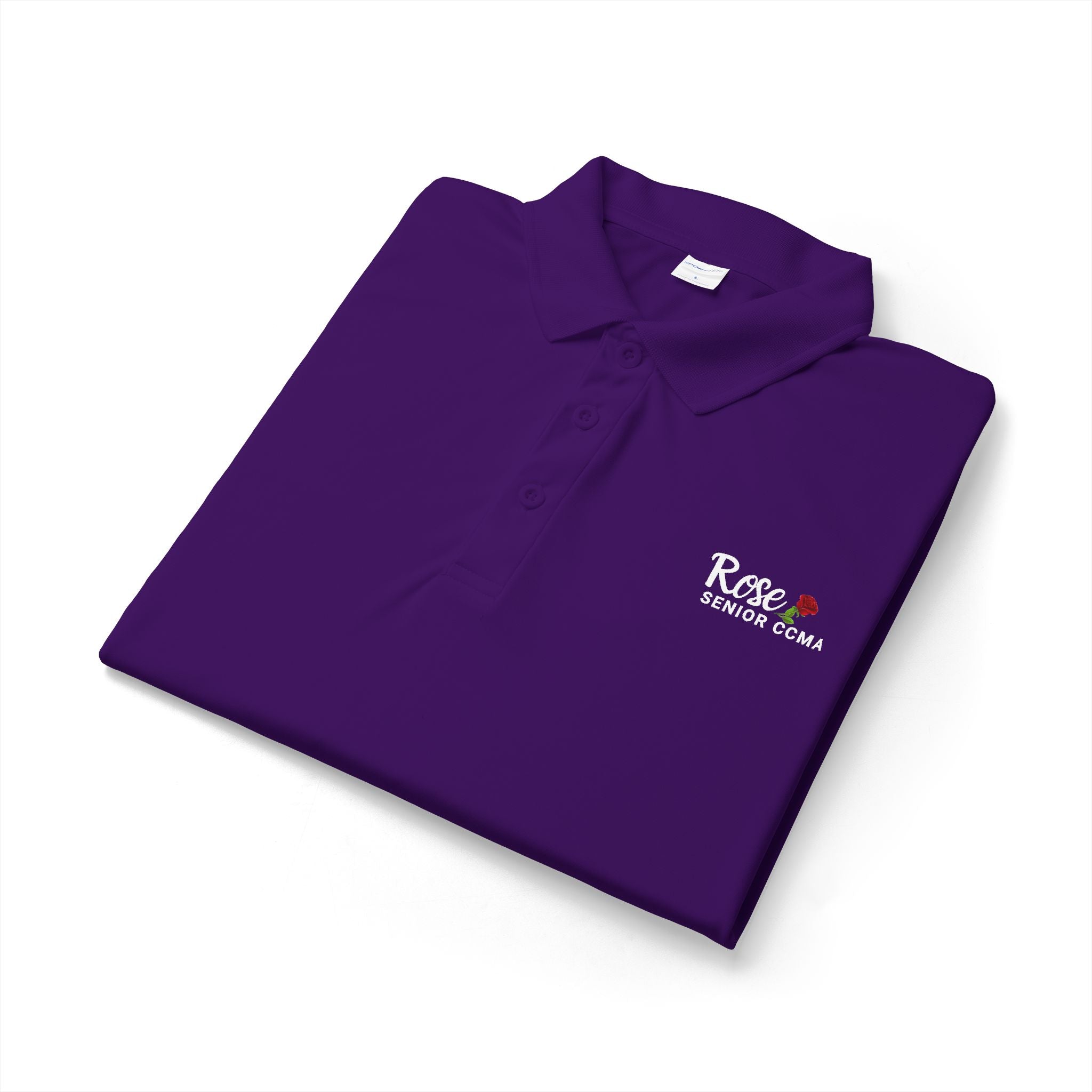 Rose Logo Polo Shirt - Performance Sport-Tek