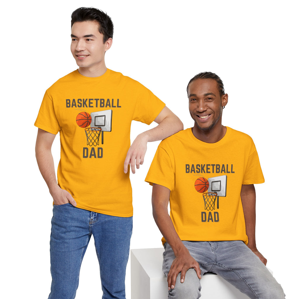 Basketball Dad T-Shirt — Dad Gift, Basketball Coach & Game Day Tee