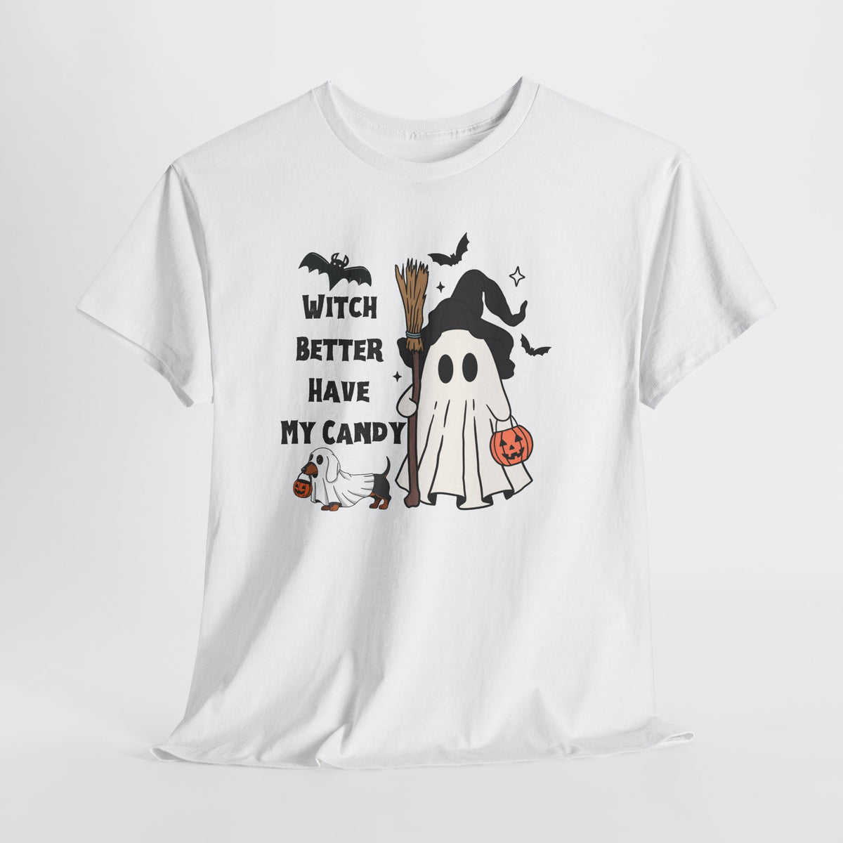 Witch Better Have My Candy Unisex Heavy Cotton Tee