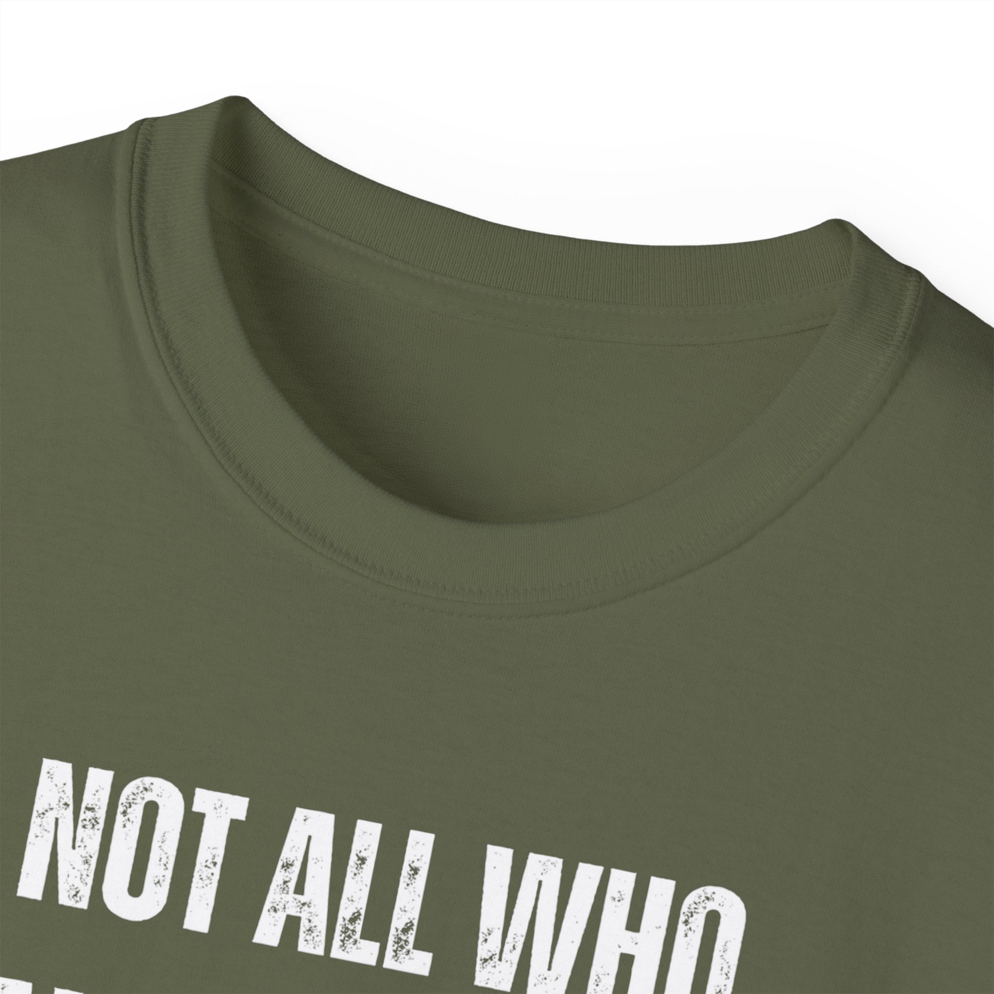 Funny Dorm Vacation T-Shirt - "Not All Who Wander Are Lost, Some Are Just Looking for Our Room"
