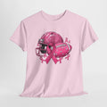 Breast Cancer Awareness Football Helmet T-Shirt