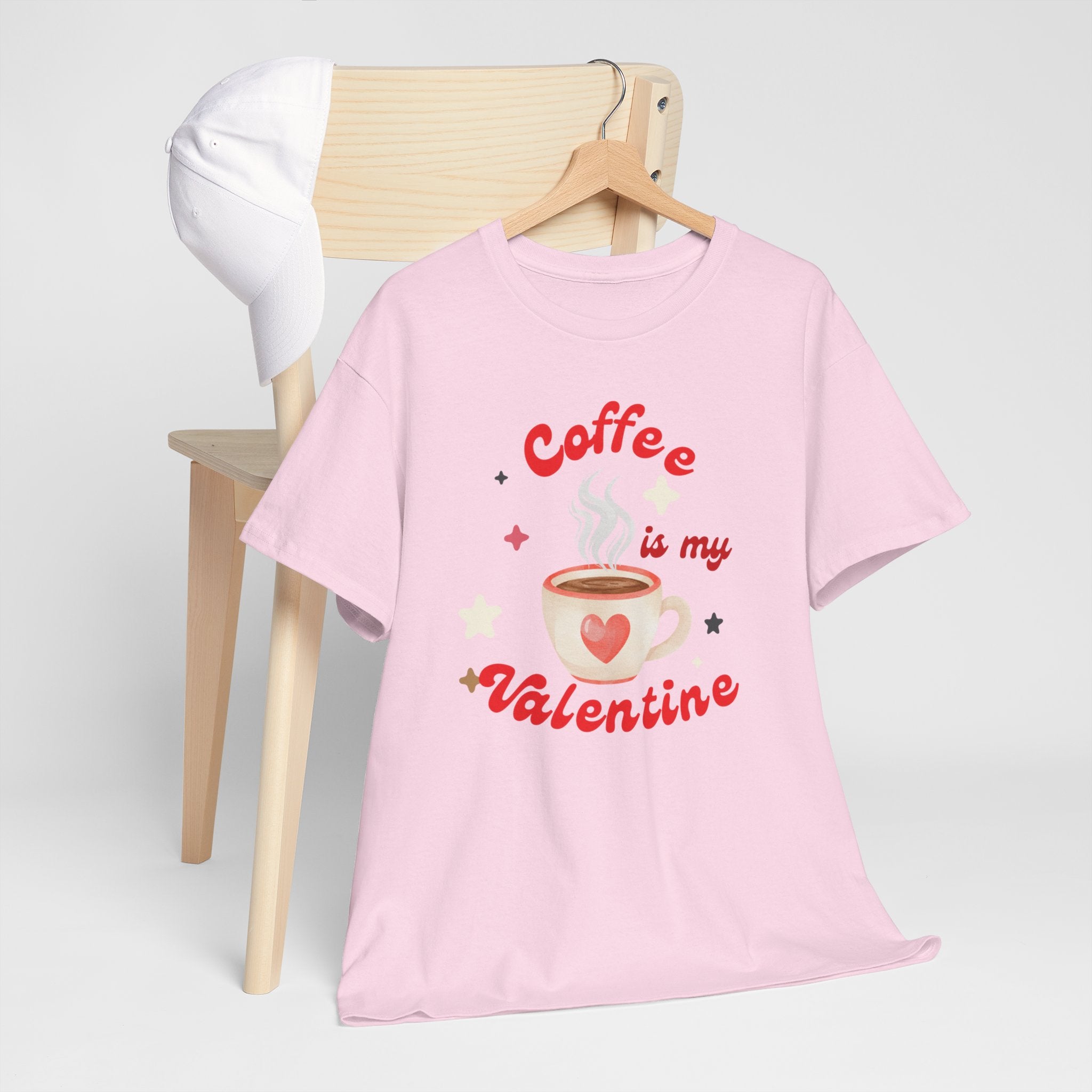 Coffee Is My Valentine Tee — Cute Valentine’s Day Coffee Shirt