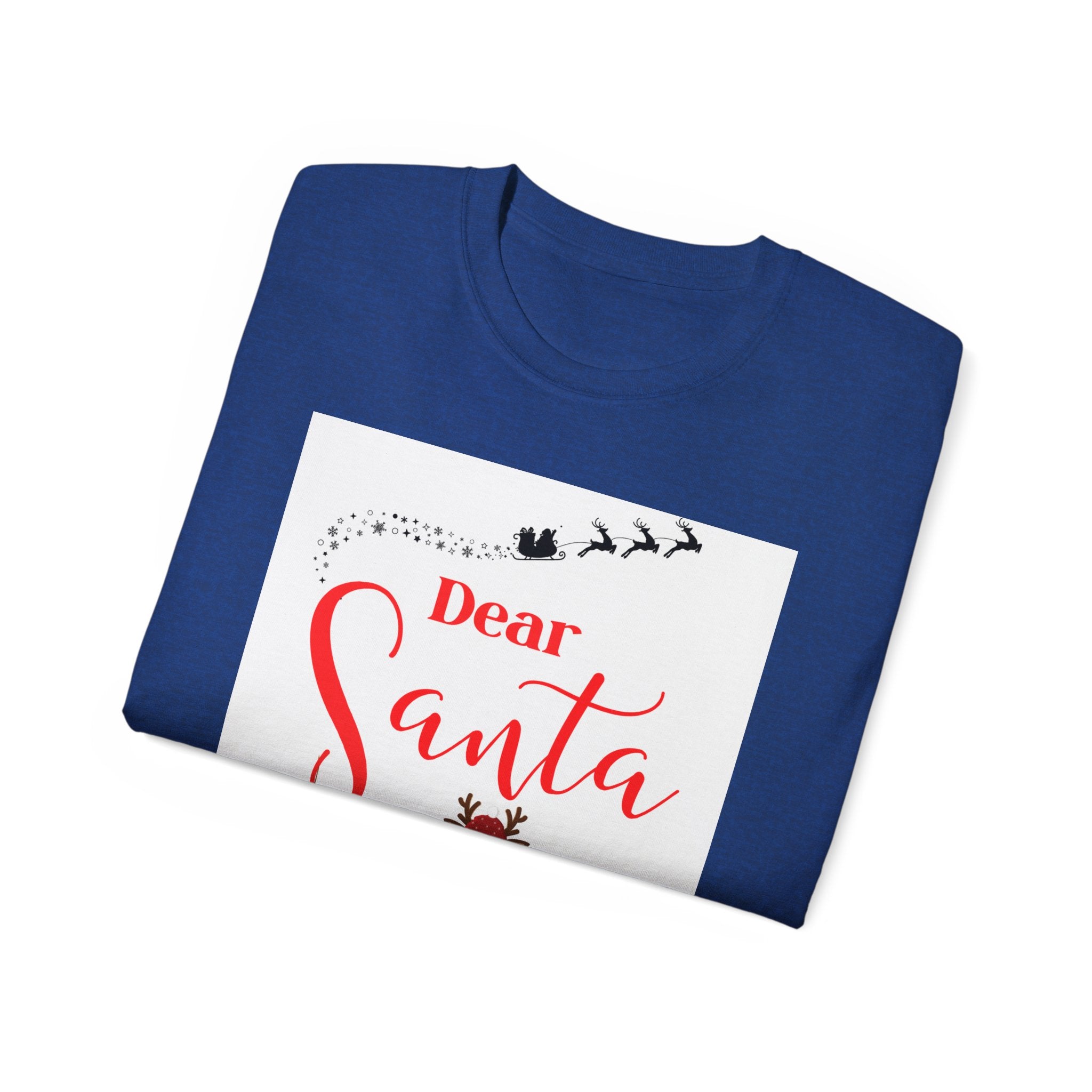 Dear Santa, Cool Uncle Tee, Funny Christmas Gift, Holiday T-Shirt, Unisex Cotton Shirt, Family Gatherings, Uncle Humor Apparel