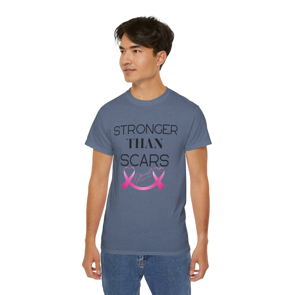 Stronger Than Scars Tee — Inspirational Recovery T‑Shirt