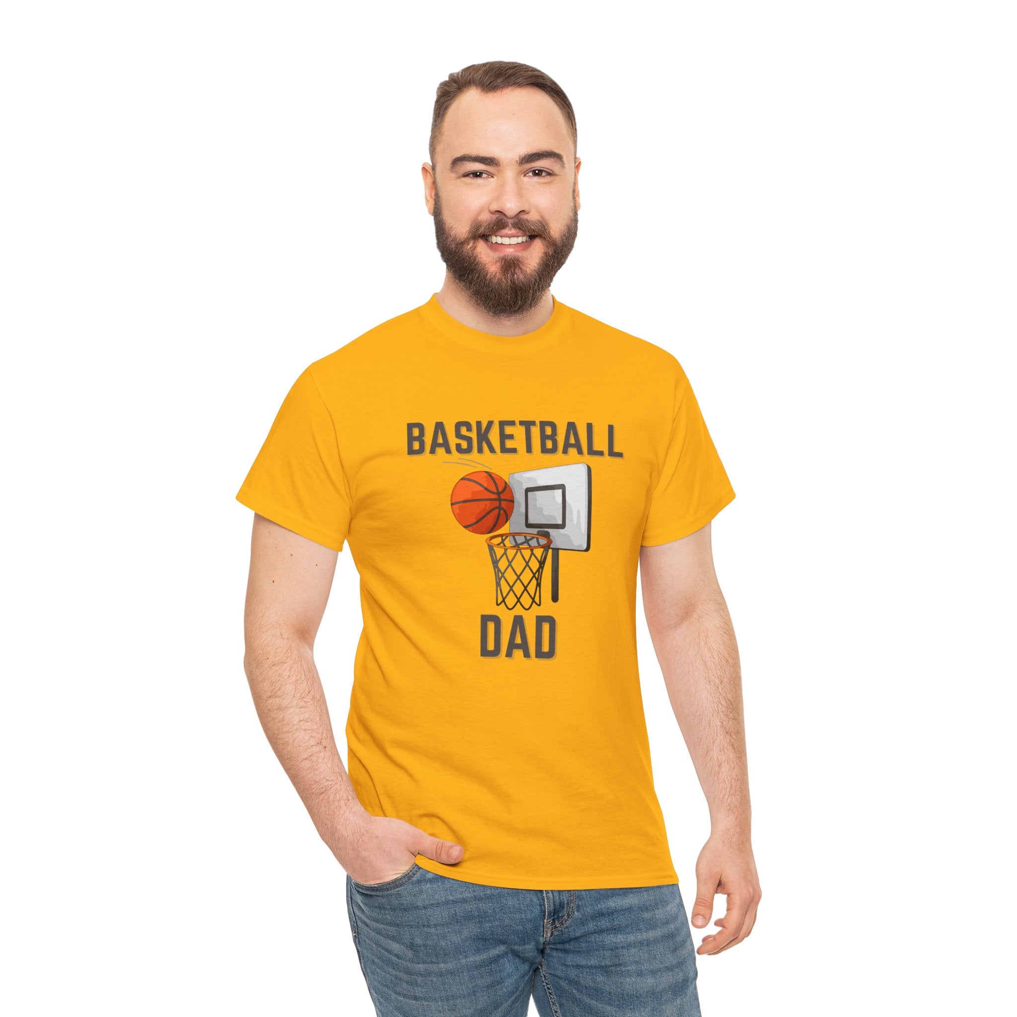 Basketball Dad T-Shirt — Dad Gift, Basketball Coach & Game Day Tee