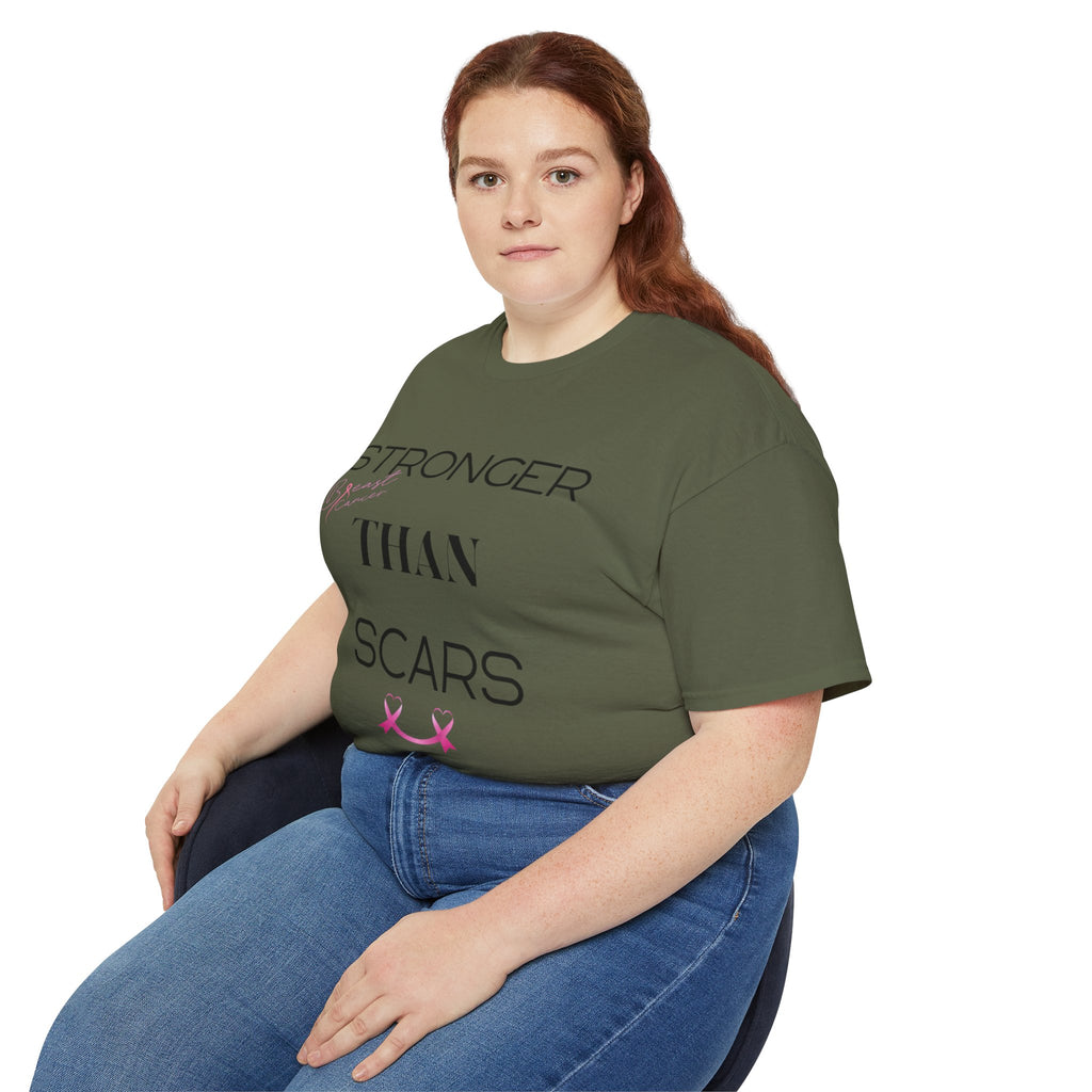 Stronger Than Scars Tee — Inspirational Recovery T‑Shirt