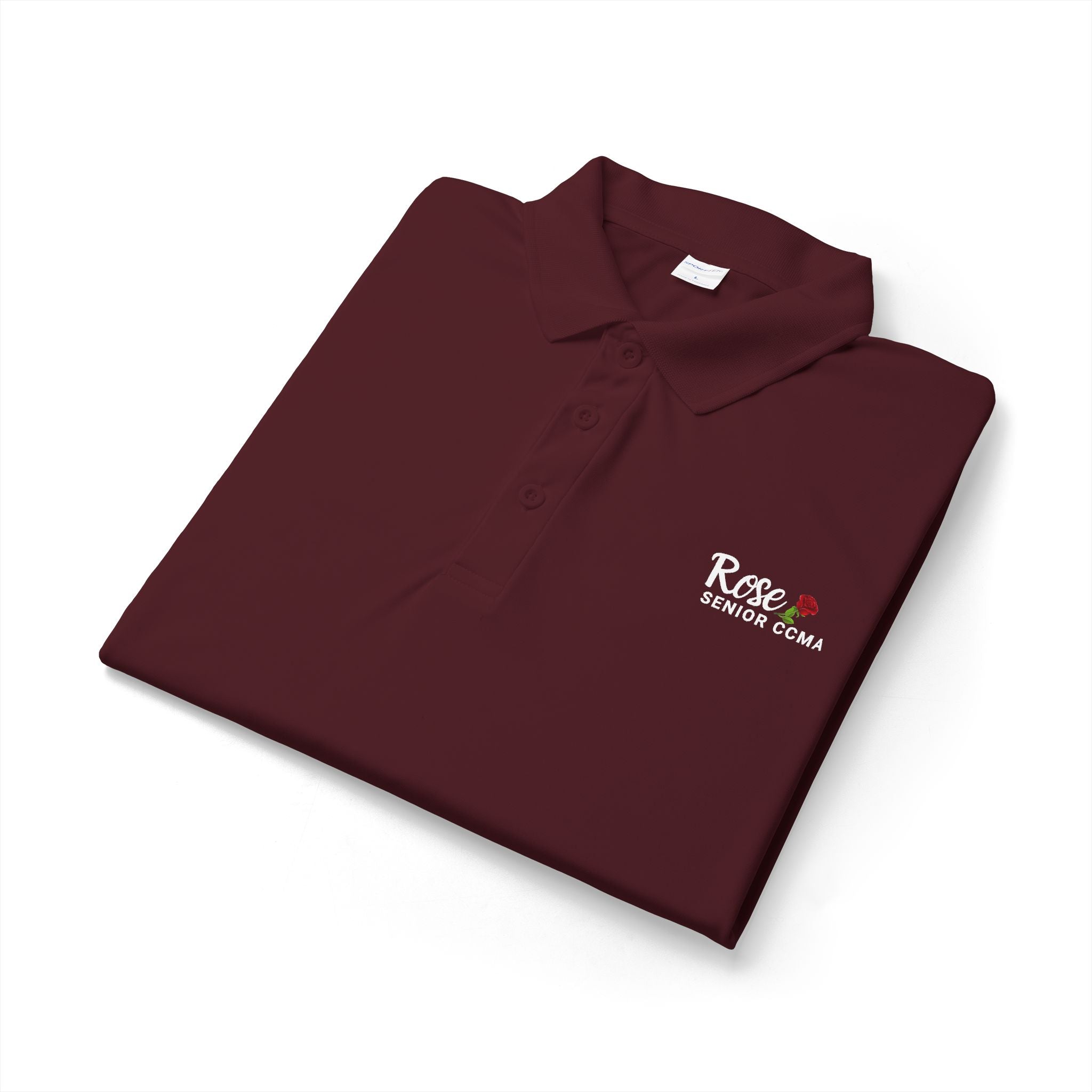 Rose Logo Polo Shirt - Performance Sport-Tek