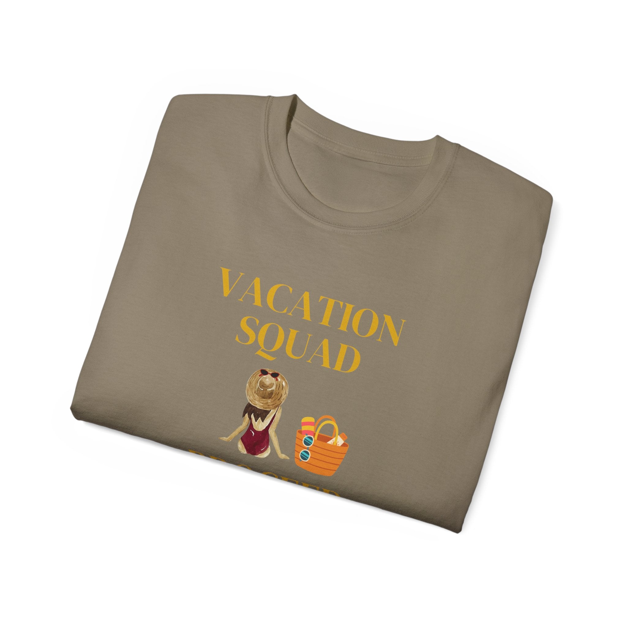 Vacation Squad Tee — “Proceed With Caution” Summer Shirt
