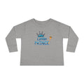Little Prince Toddler Long Sleeve Tee — Cute Crown Design
