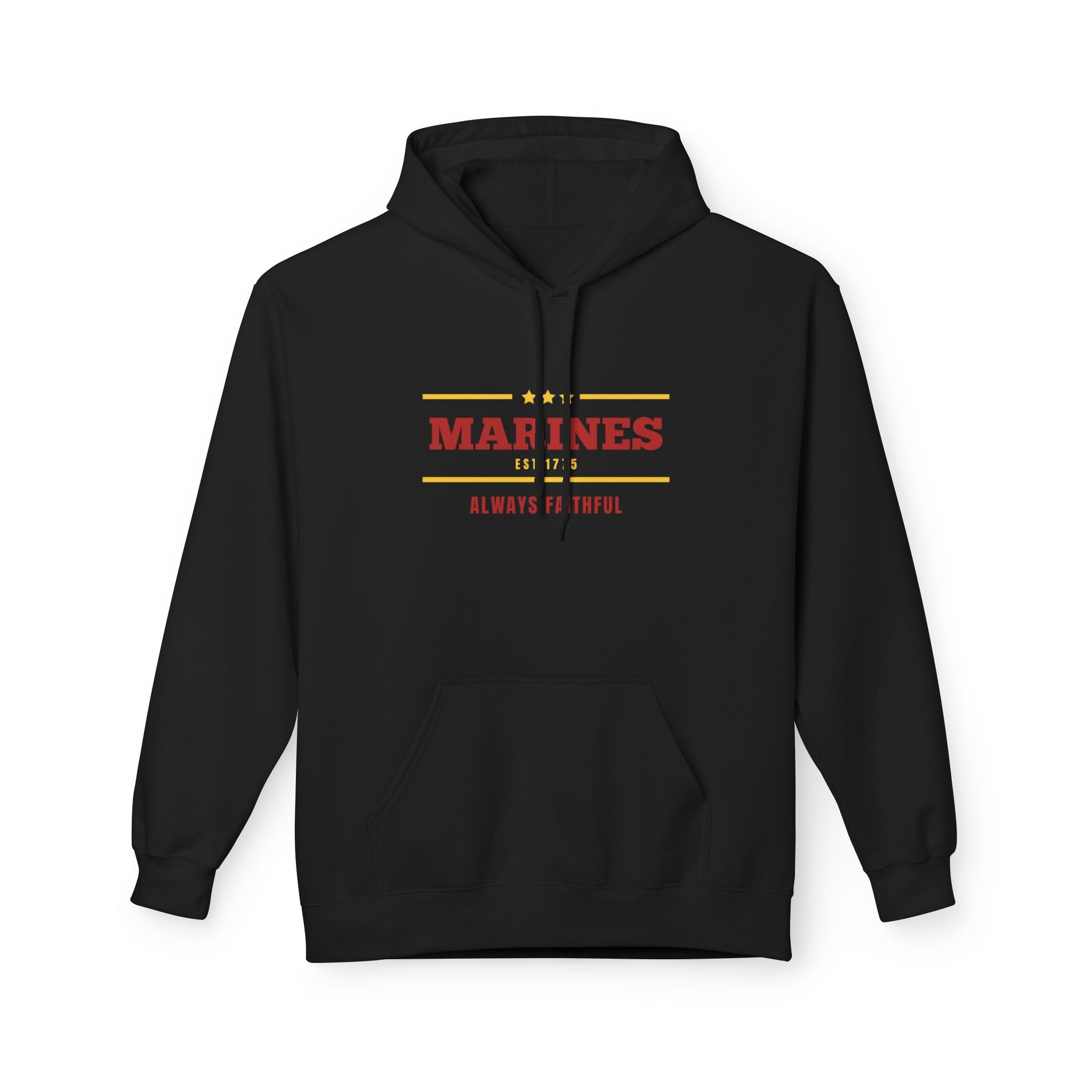 Marines "Always Faithful" Hoodie – Military Veteran Tribute Pullover