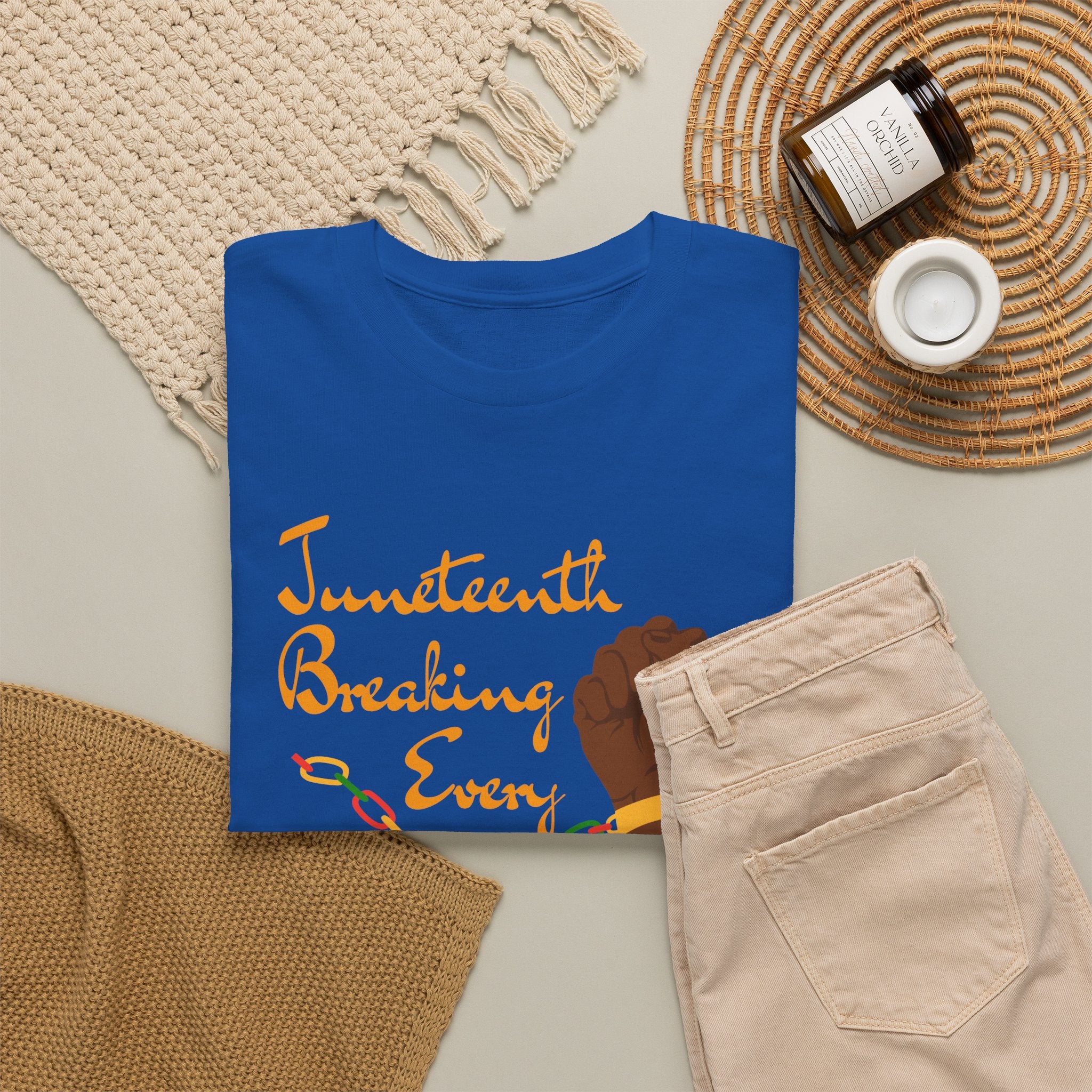 Juneteenth Freedom Tee — "Breaking Every Chain Since 1865"
