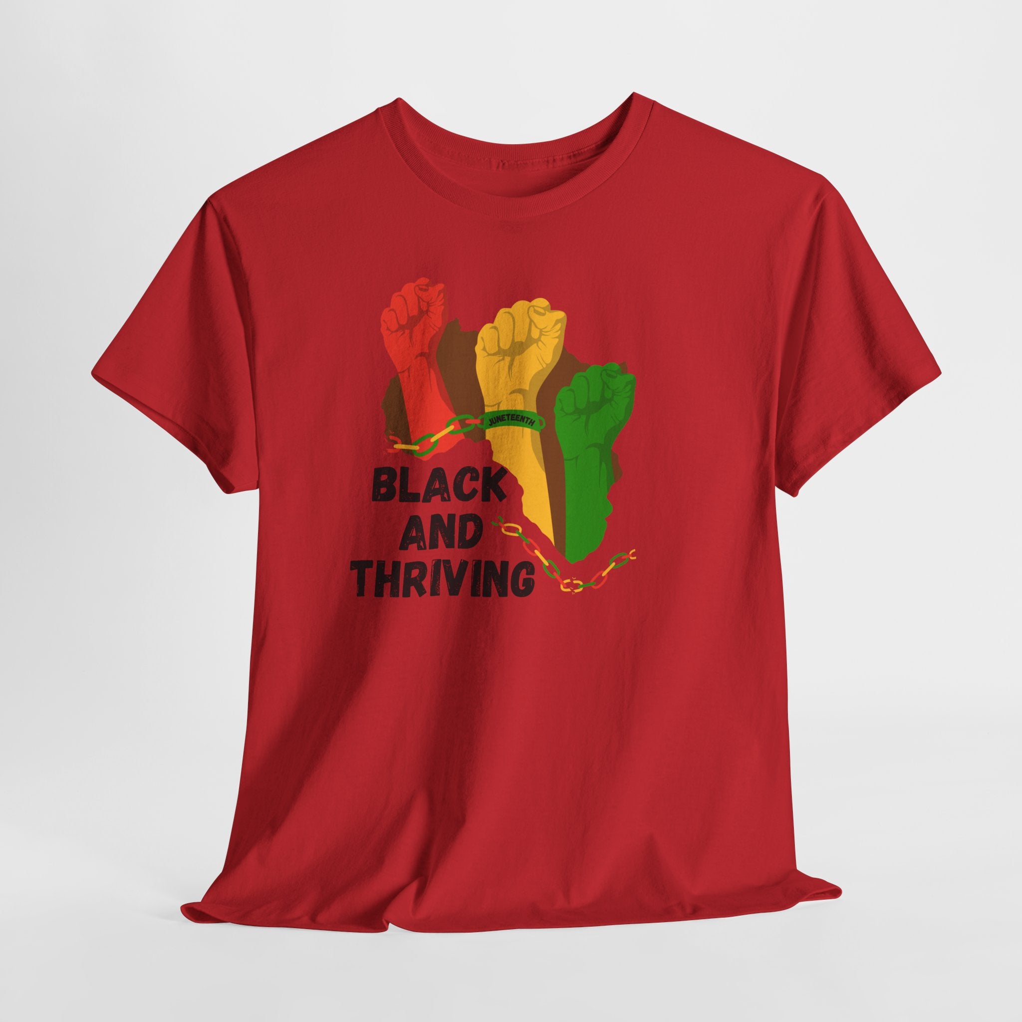 Juneteenth 'Black and Thriving, No Apologies' Tee