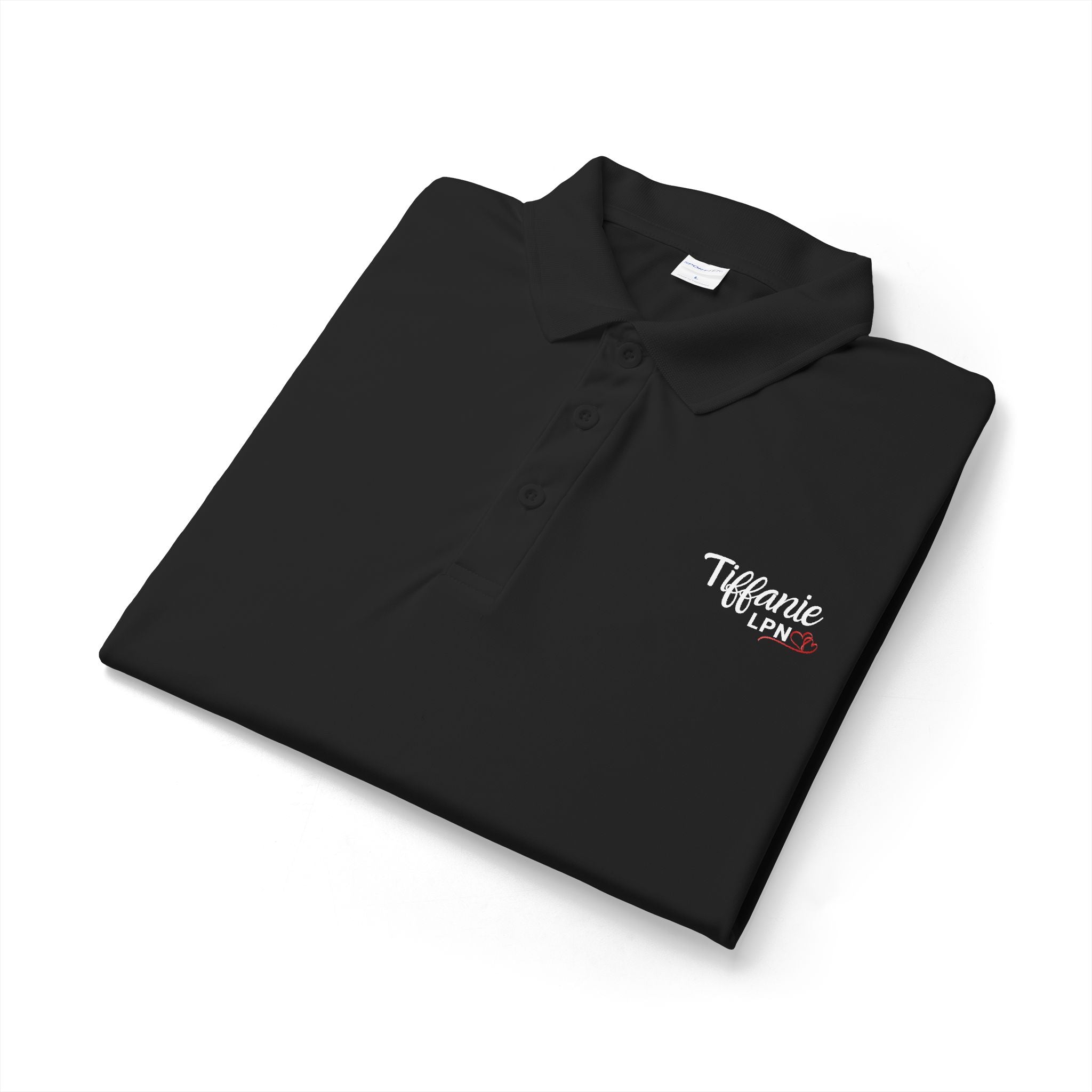LPN Embroidered Polo Shirt - Professional Medical Nurse Uniform