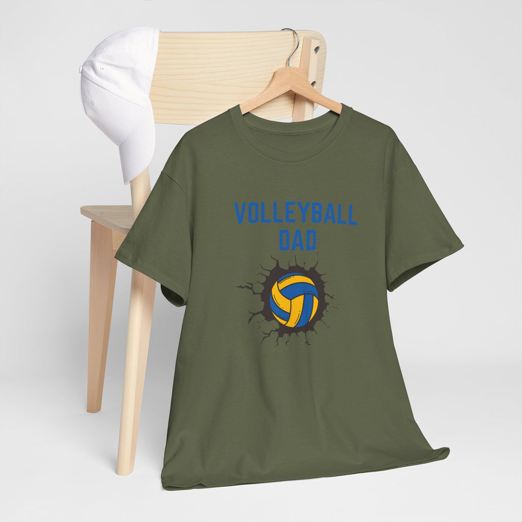 Volleyball Dad T-Shirt — Dad Gift, Volleyball Player Support Tee