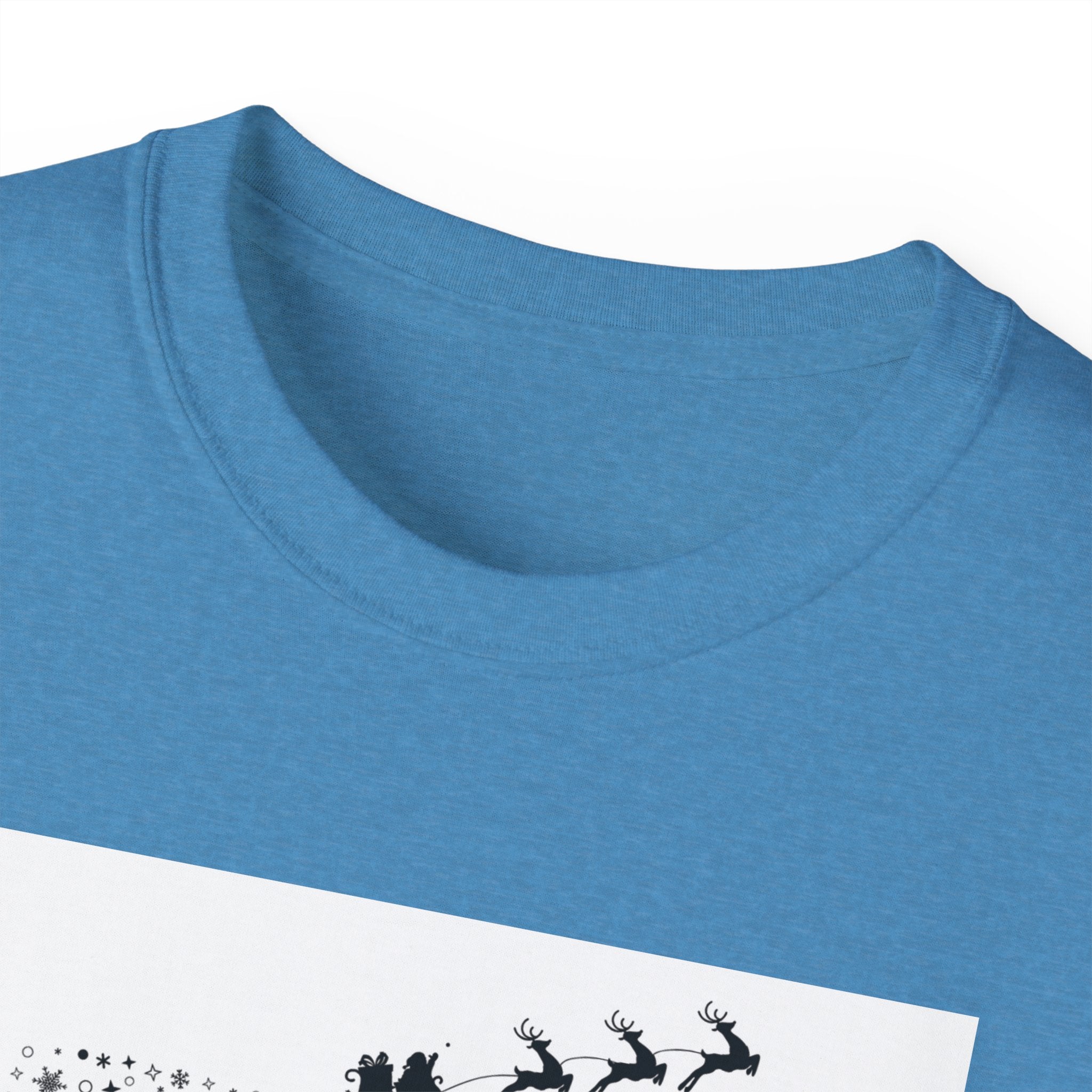 Dear Santa Festive Fun Aunt Tee, Christmas Shirt, Holiday Gift, Cute Santa Tee, Unisex Seasonal T-Shirt, Cute Aunt Apparel